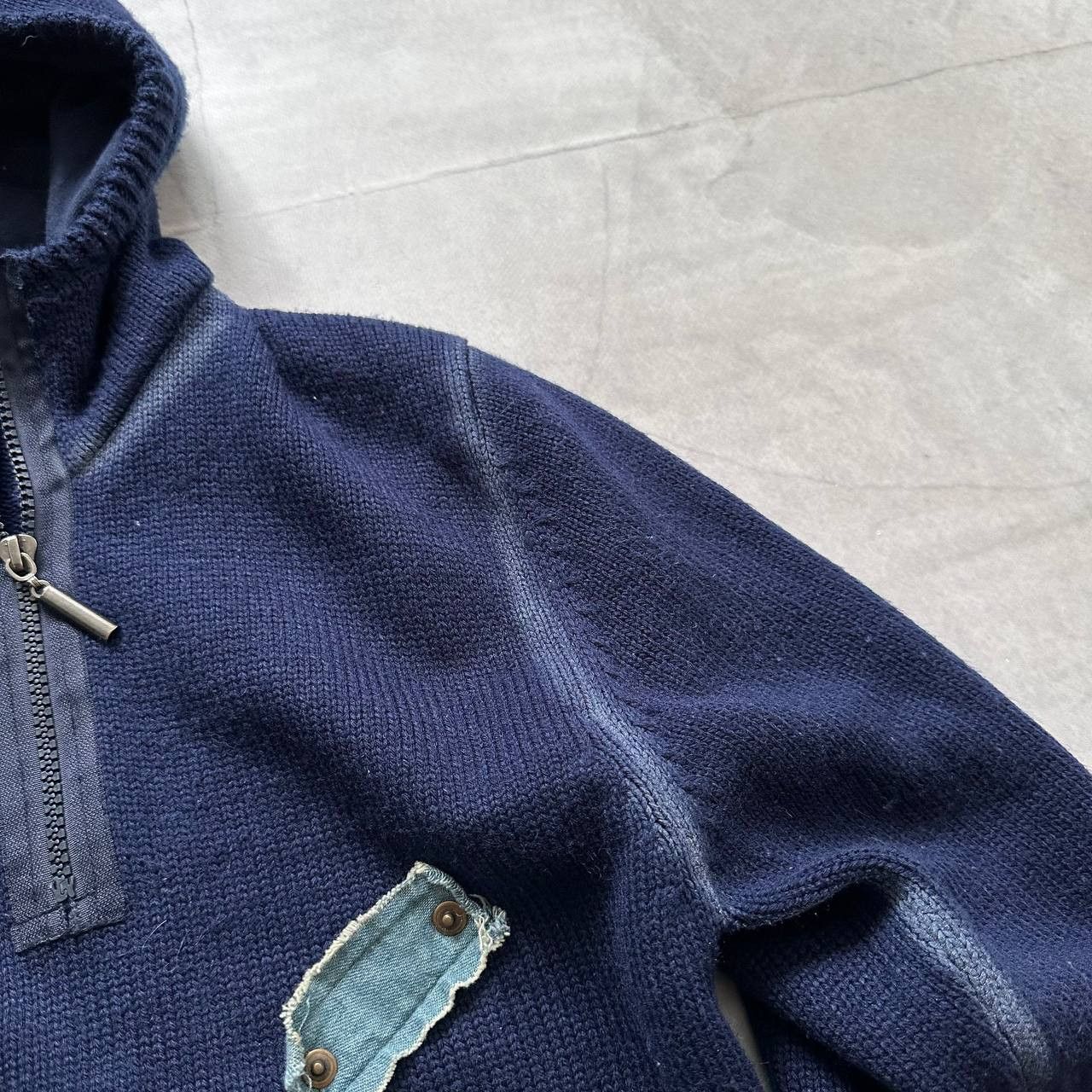Hysteric Glamour × Undercover 00s Military Painted Zip Hoodie Napoleon Buzz Rickson’s Vibe Size US L / EU 52-54 / 3 - 10 Thumbnail