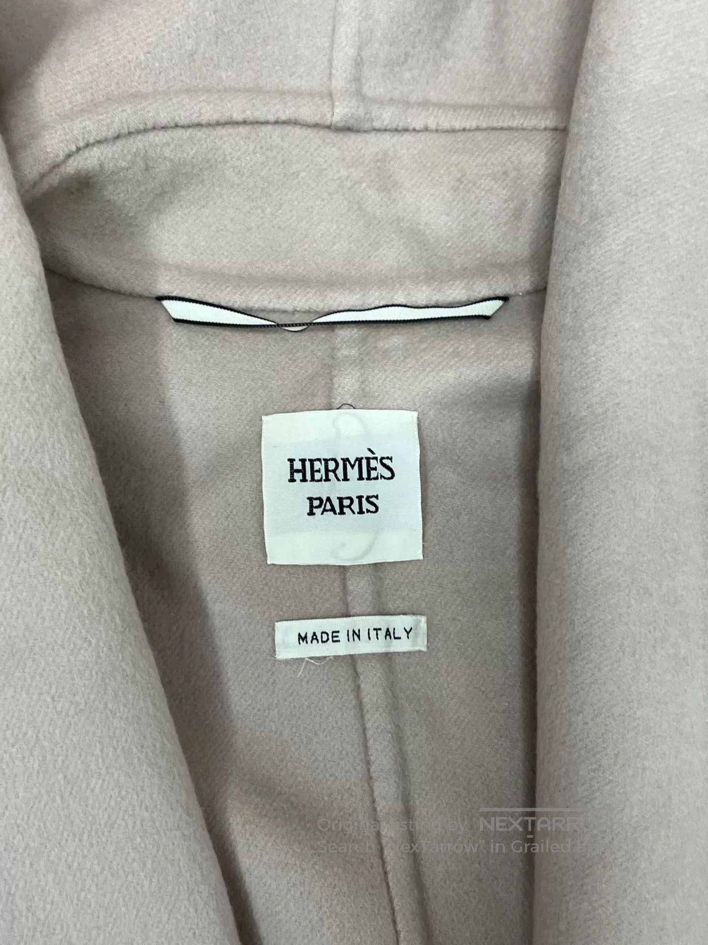 Hermes HERMES Cashmere Coat Size 34. Size US XS / EU 42 / 0 - 3 Thumbnail