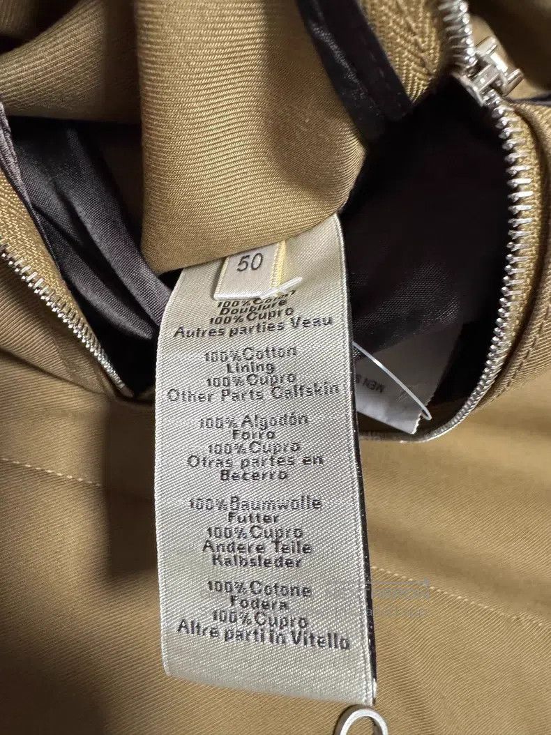 Hermes Hermes Long Trench Coat, Khaki Color, Windproof Material w Size US M / EU 48-50 / 2 - 8 Thumbnail