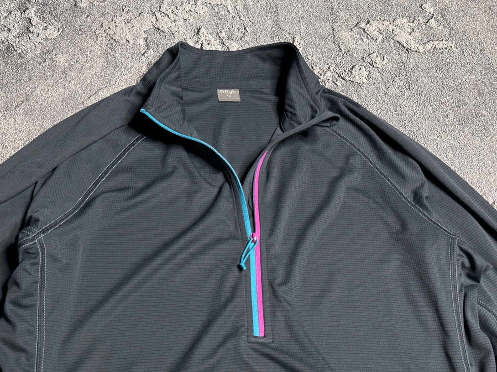 Rab Rab Interval LS zip tee women's 14 Size XL / US 12-14 / IT 48-50 - 3 Thumbnail