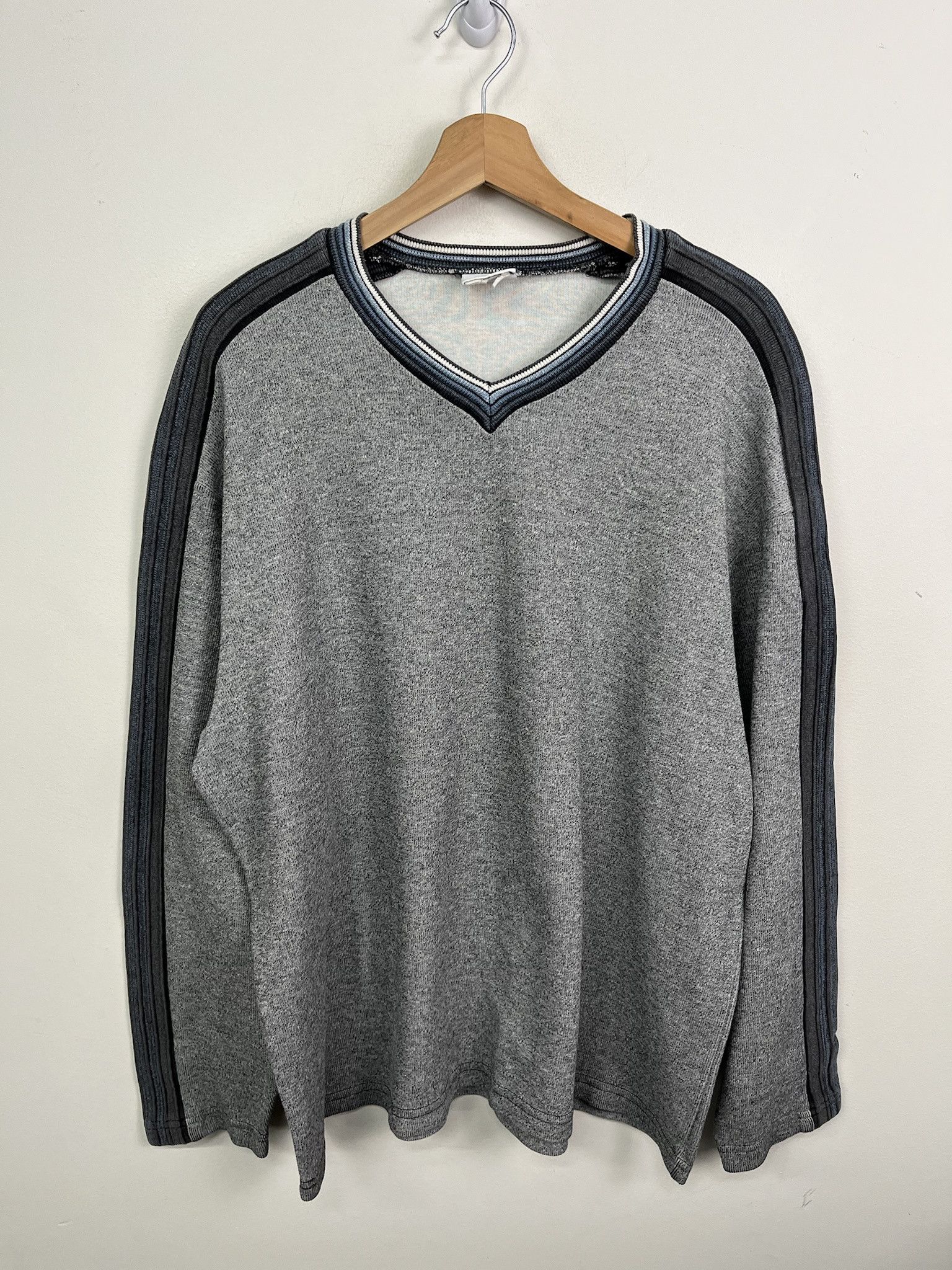 Other Vintage 1990s Wooden Dog Shoulder Stripe Crewneck Size XL Size US XL / EU 56 / 4 - 1 Thumbnail