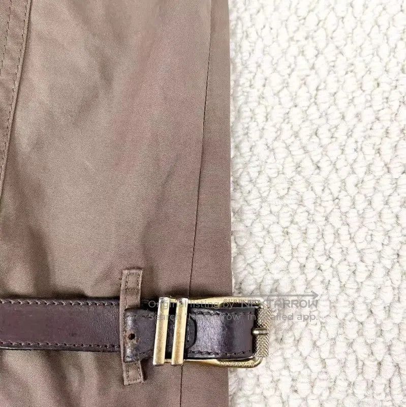 Burberry Burberry Khaki Cotton Blend Trench Coat. Size S / US 4 / IT 40 - 5 Thumbnail