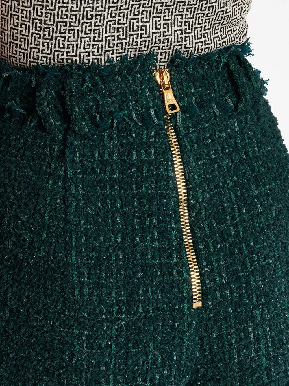 Balmain o1y0625 Short in Dark Green Size 30" / US 8 / IT 44 - 4 Thumbnail