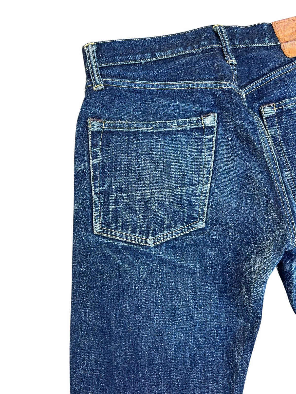 Kapital Vintage KAPITAL Handmade Japan Fade Denim Selvedge Jeans Size US 29 - 15 Thumbnail