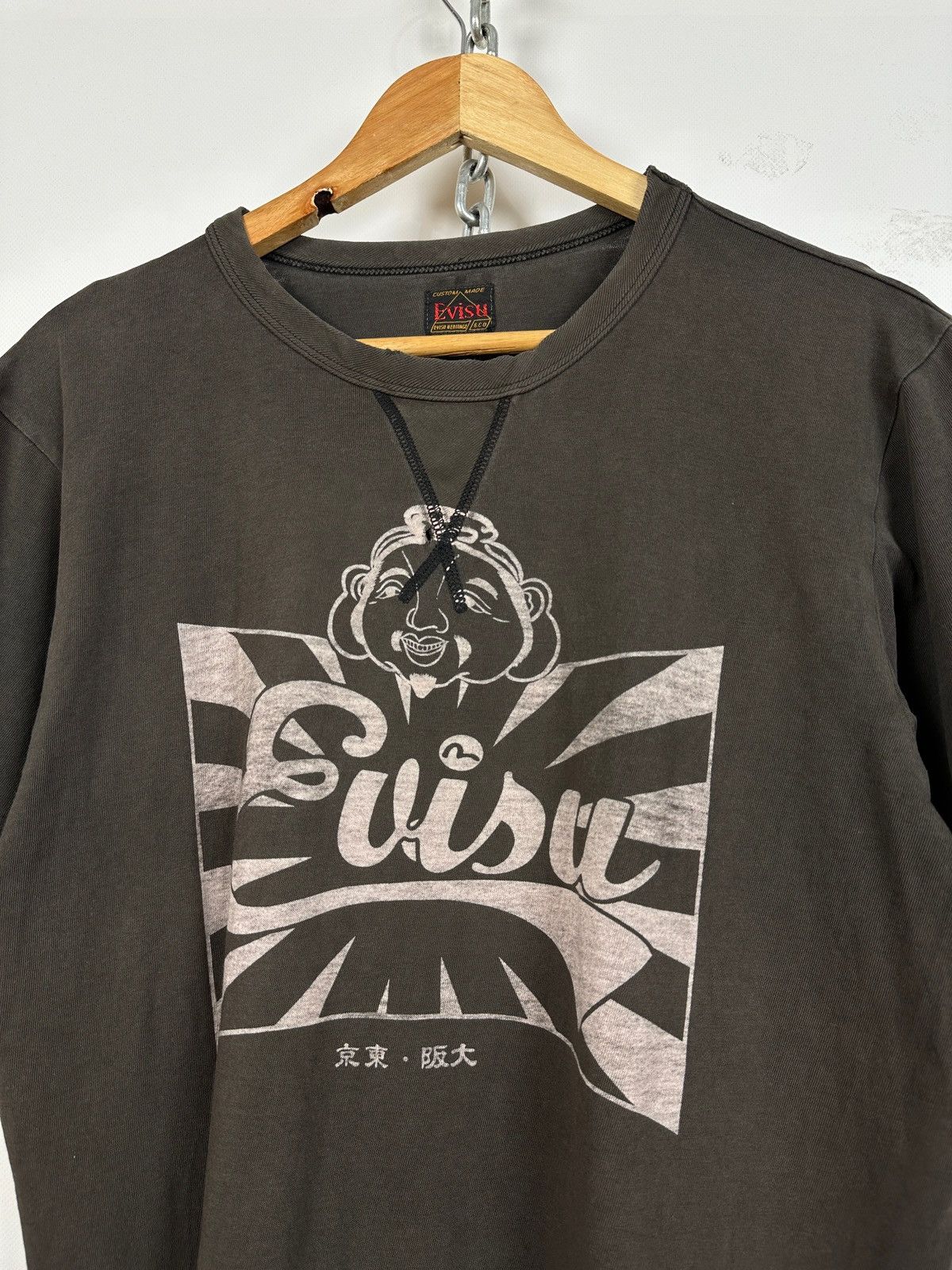 Evisu Vintage Evisu Faded T-Shirt Size US L / EU 52-54 / 3 - 5 Thumbnail