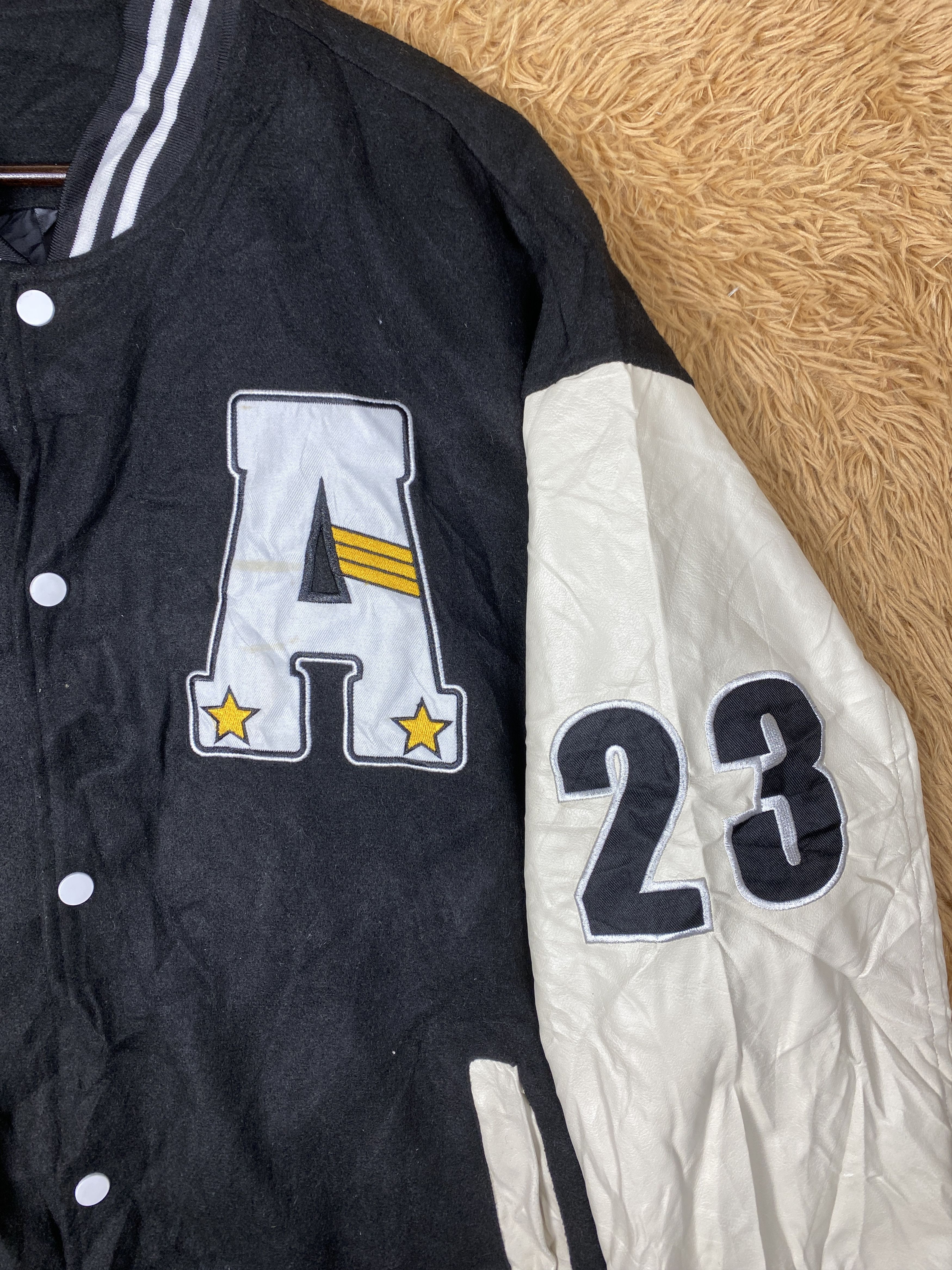 Japanese Brand Vintage Japanese Brand Varsity Jacket PJ2609 Size US XXL / EU 58 / 5 - 3 Thumbnail
