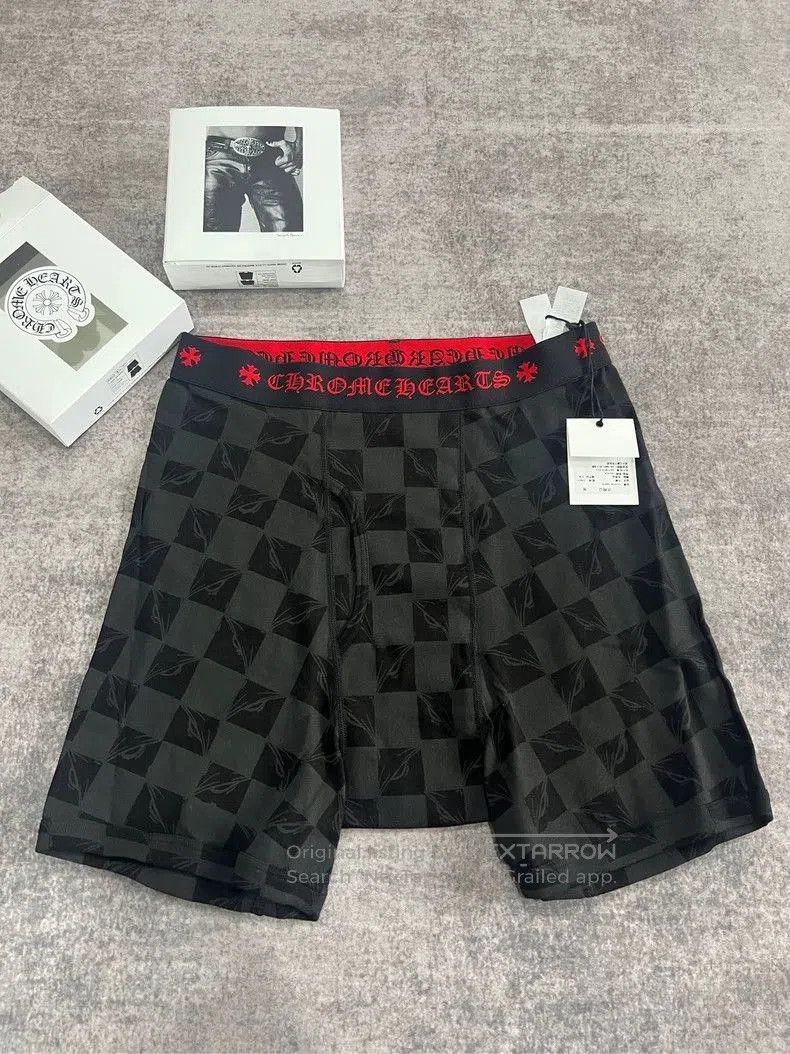 Chrome Hearts Chrome Hearts Checkerboard Print Boxer Briefs. Size US 34 / EU 50 - 1 Thumbnail