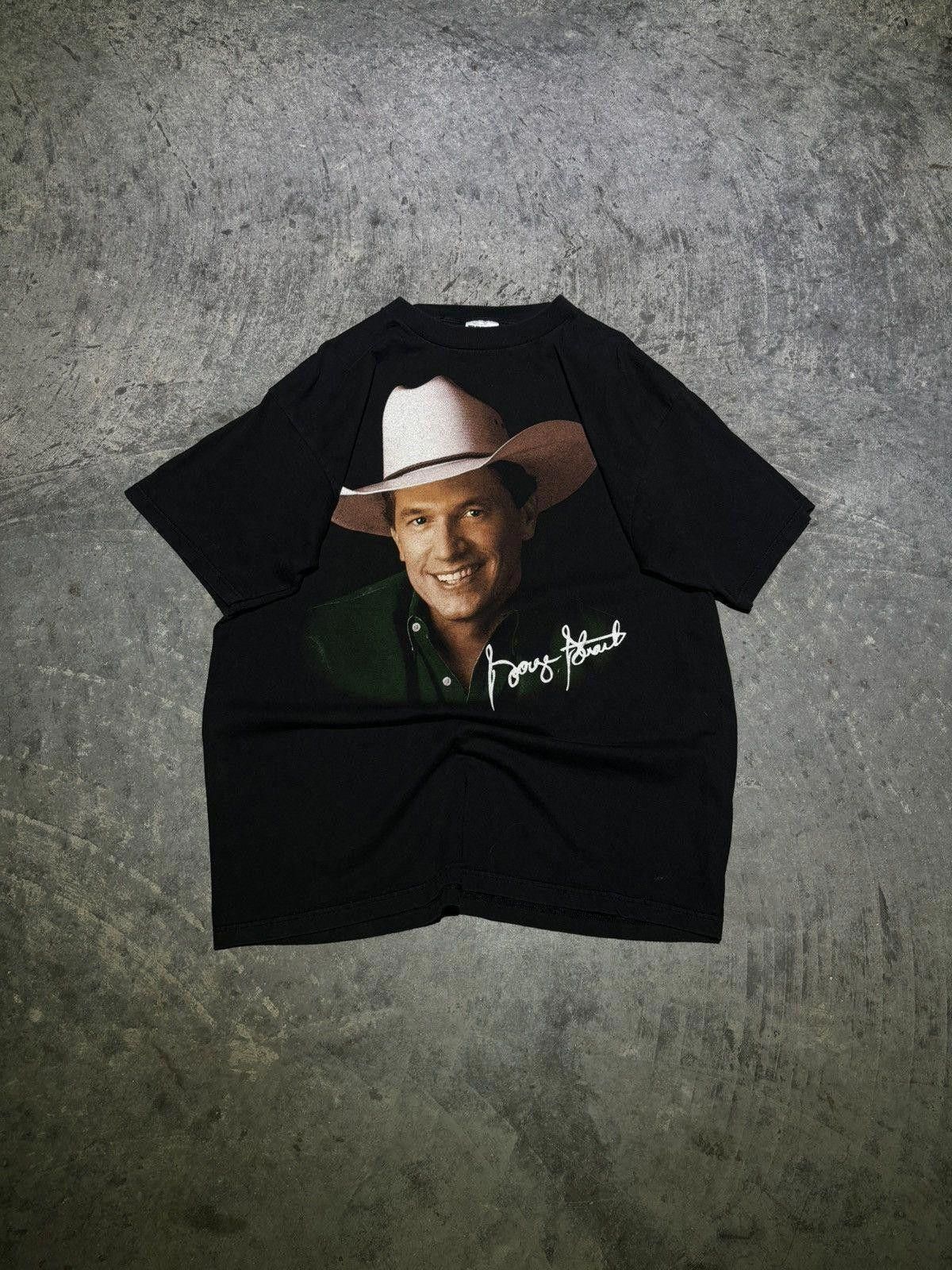 Vintage Vintage George Strait Tee Size US XL / EU 56 / 4 - 2 Thumbnail