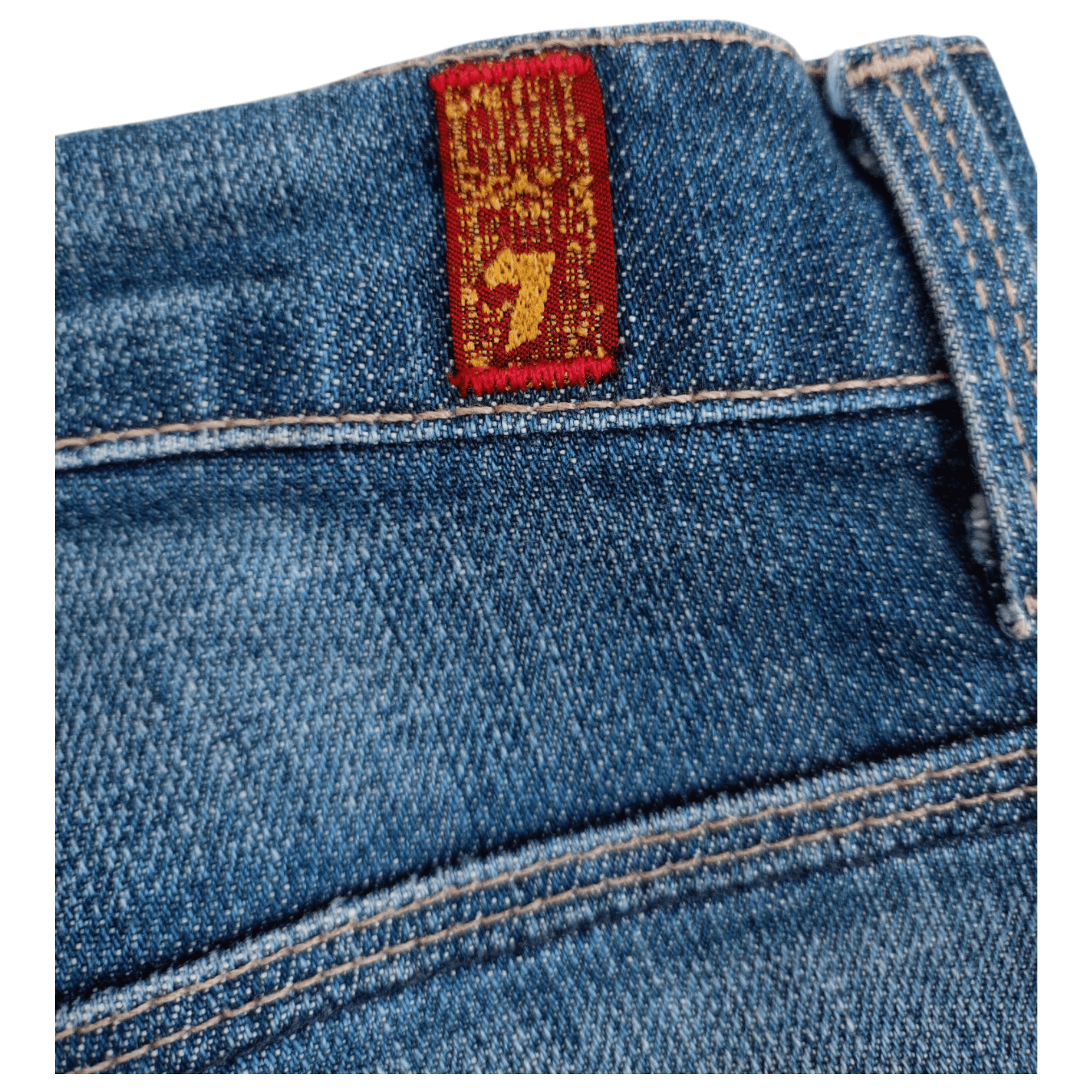 Japanese Brand × Vintage 7 For All Mankind Ginger Classic Japanese Bootcut Denim Size 28" / US 6 / IT 42 - 14 Thumbnail