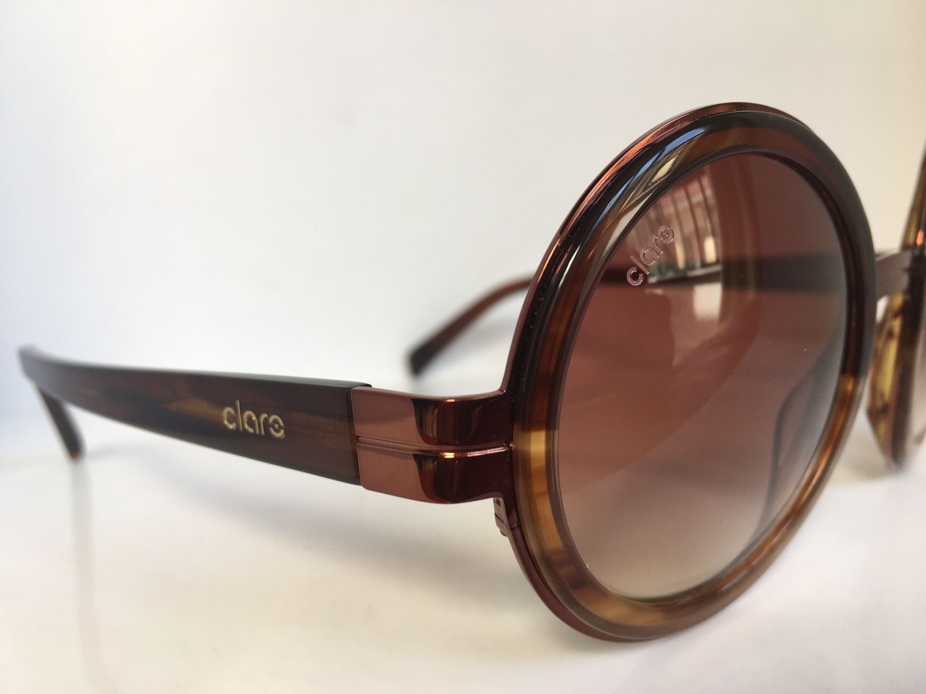 Other Handmade Clare Round SUnglasses Frame GATSBY ARISTOCRAT Size ONE SIZE - 2 Thumbnail