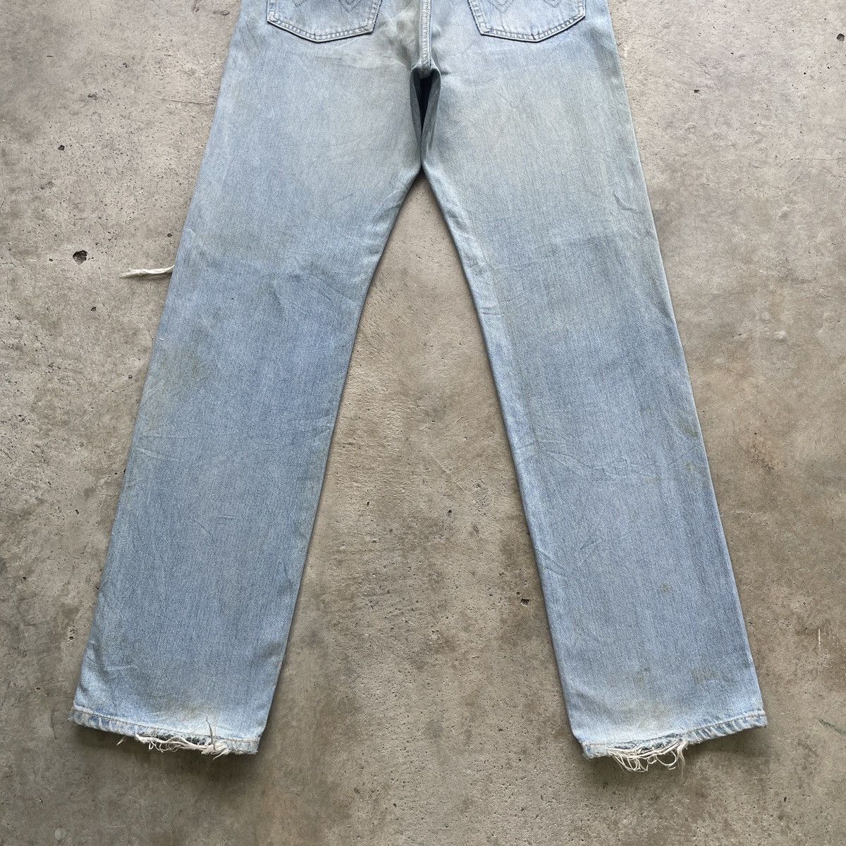 Edwin W30 Vintage Edwin Jeans Ripped Faded Distressed Denim Pants Size US 30 / EU 46 - 10 Thumbnail
