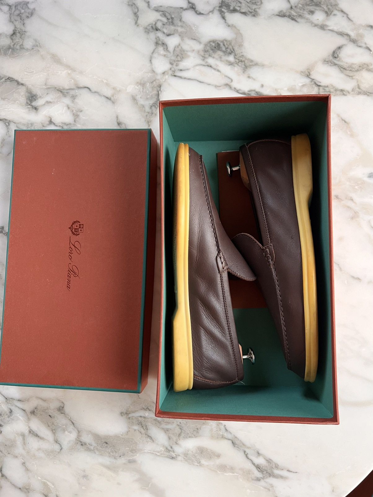 Loro Piana SUMMER WALK CALFSKIN LEATHER Size US 11 / EU 44 - 1 Thumbnail