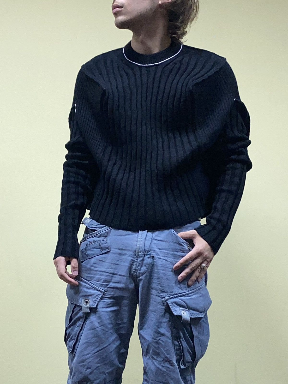 Maison Margiela Maison Margiela patchwork vintage sweater Size US M / EU 48-50 / 2 - 1 Thumbnail