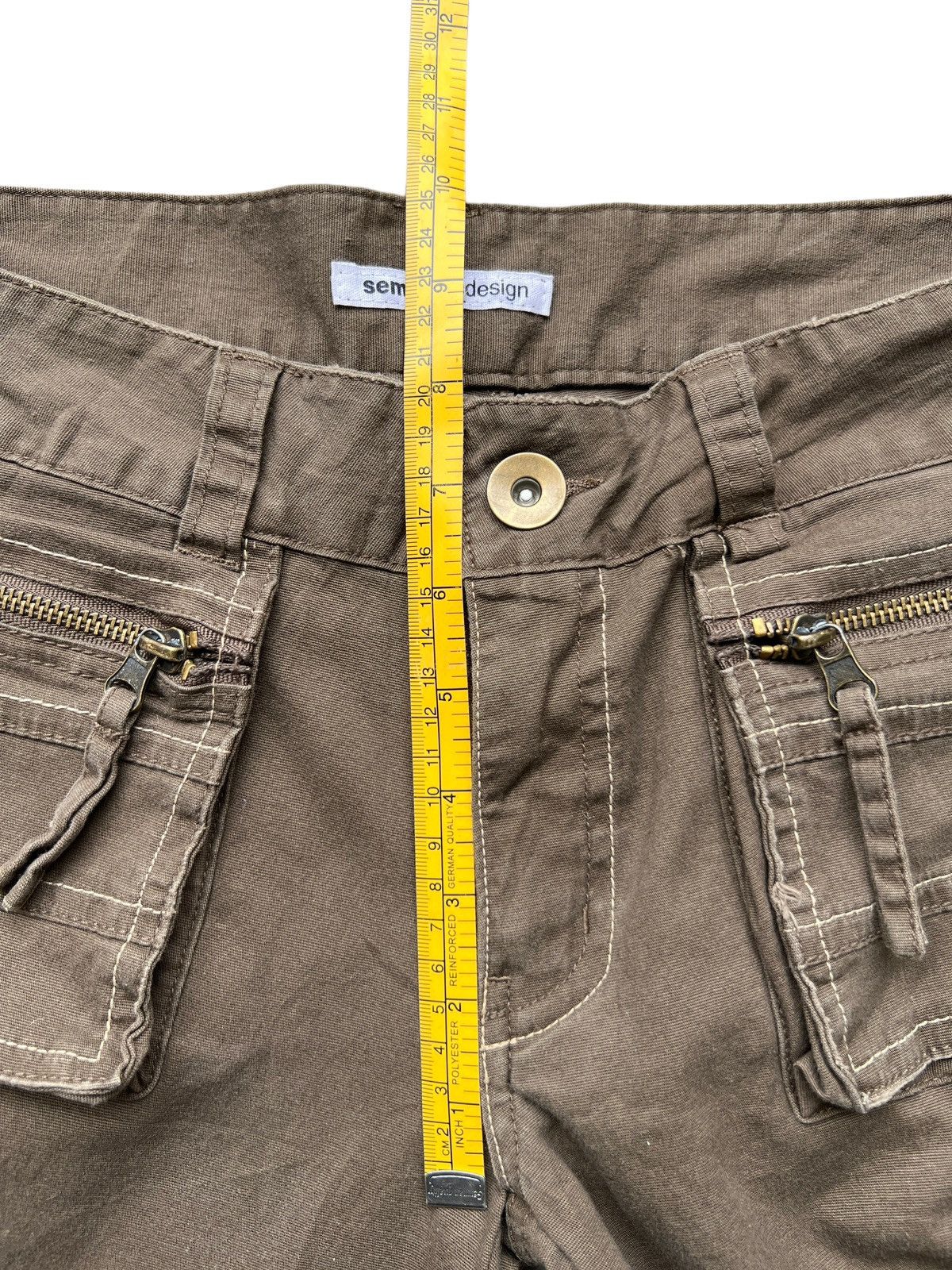 Japanese Brand Semantic Design Multipockets Punk Bondage Cargo Pants 30x28 Size 30" / US 8 / IT 44 - 8 Thumbnail