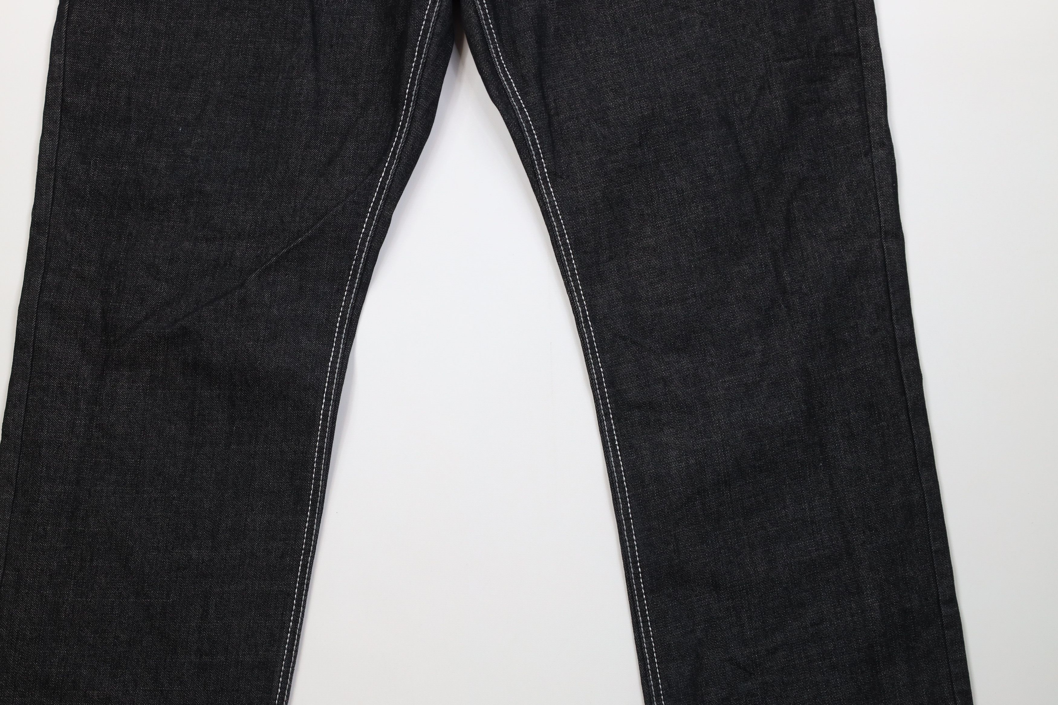 Vintage Vintage Y2K Streetwear UFC MMA Wide Leg Denim Jeans Black Size US 40 / EU 56 - 4 Thumbnail