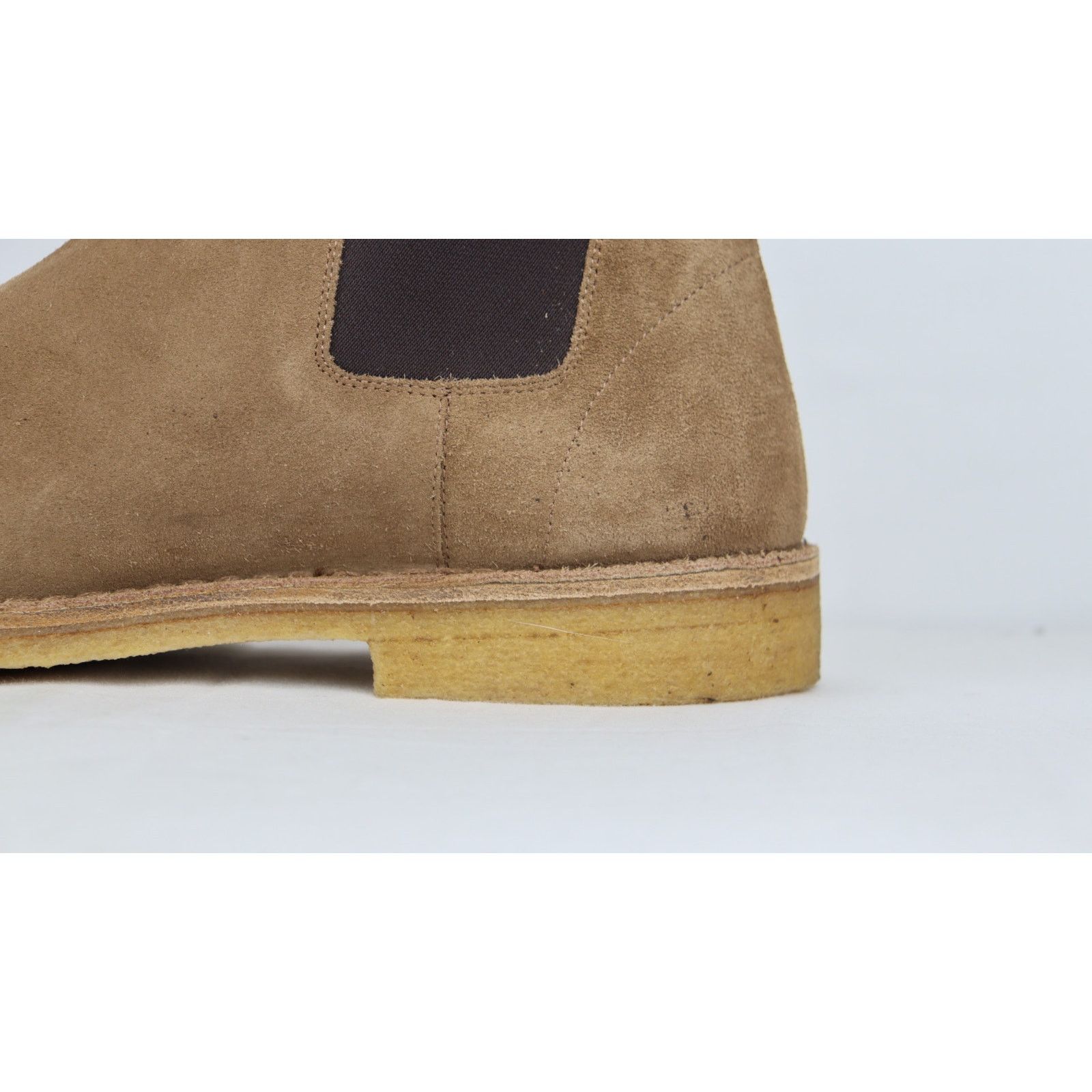 Saint Laurent Paris o1rshd1 Flat Heel Leather Up Boots in Camel Size US 14 / EU 47 - 5 Thumbnail