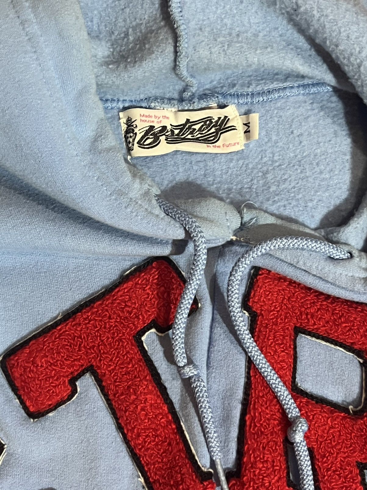 (B).Stroy Bstroy Varsity Letter Hoodie Size US M / EU 48-50 / 2 - 2 Thumbnail