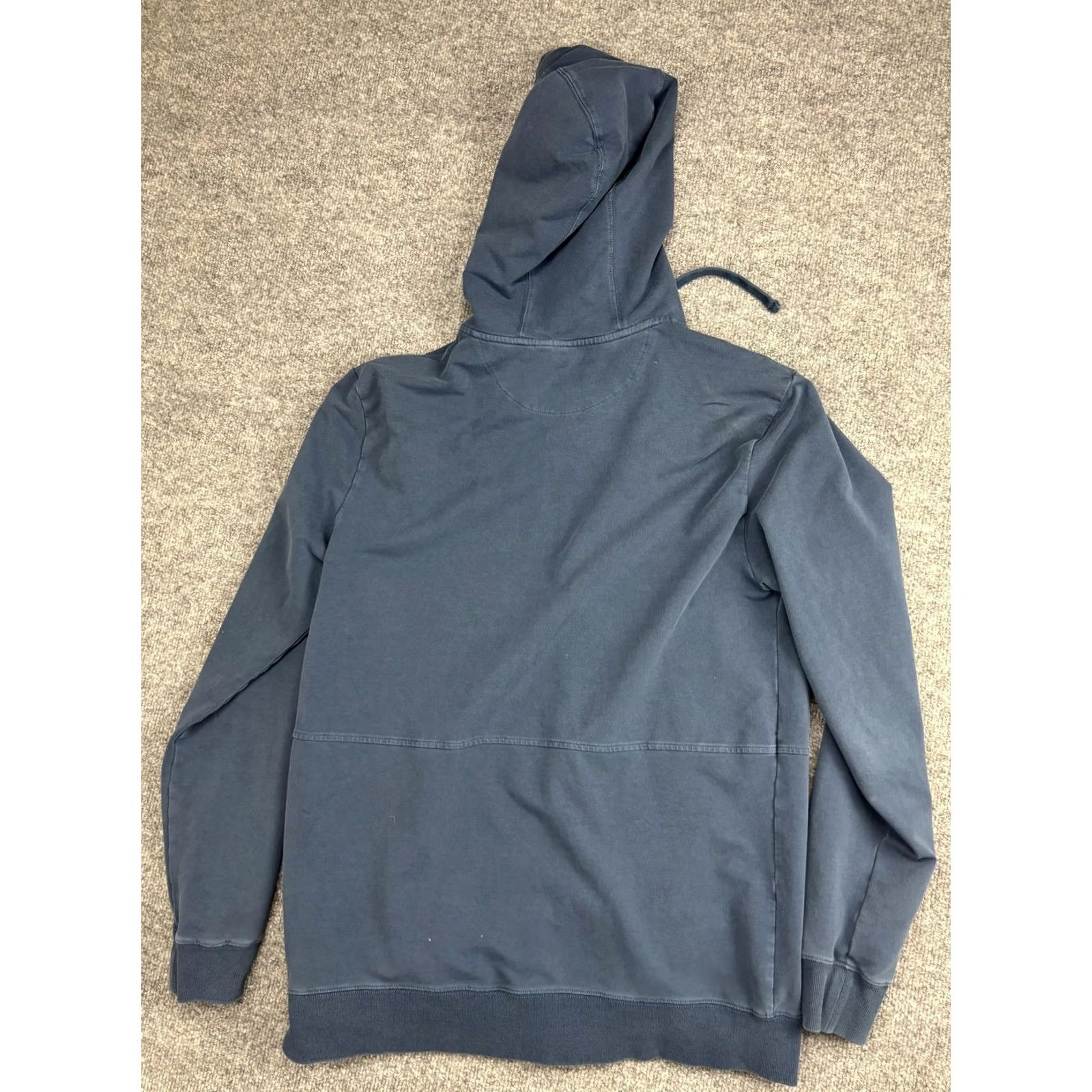 tentree tentree Hoodie Sweatshirt Mens Large Blue Full Zip Organic Cotton Blend Pockets Size US L / EU 52-54 / 3 - 8 Thumbnail