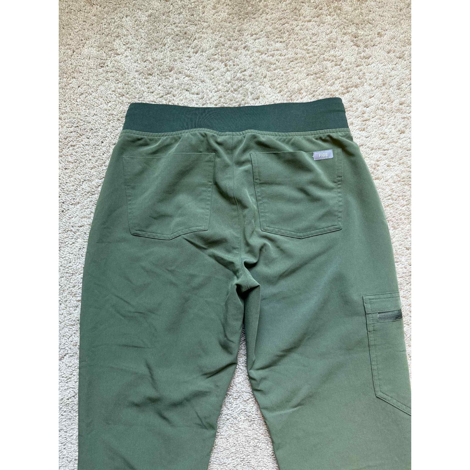 Other Figs Zamora Jogger Scrub Pants Olive Green Women's XS Size 24" / US 00 / IT 34 - 11 Thumbnail