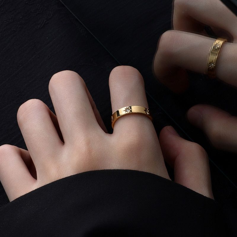 Jewelry Matchless Jewelry Rings Open Size Chrome Ring (Size 7-13) Size ONE SIZE - 1 Thumbnail