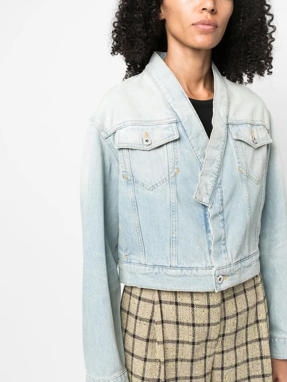 Kenzo o1y1025 Denim Jacket in Blue Size L / US 10 / IT 46 - 2 Thumbnail