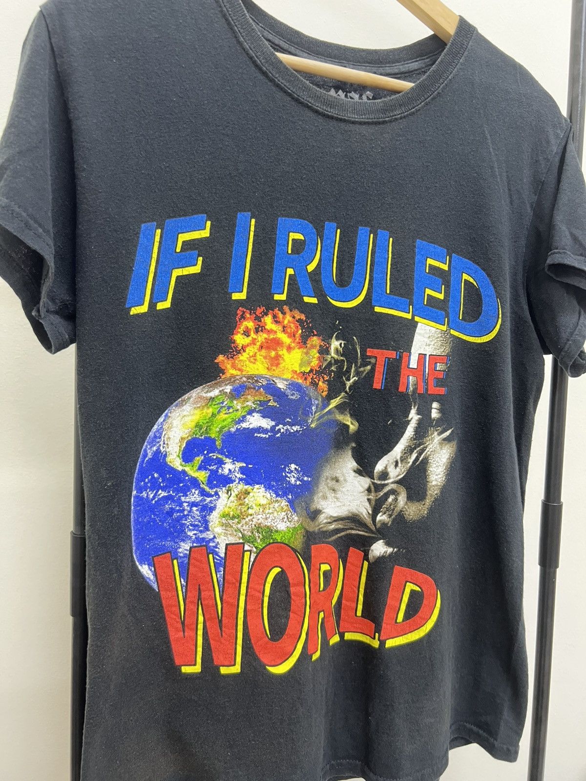Rap Tees Vintage Nas If I Ruled The World Rapper Tshirt Size US S / EU 44-46 / 1 - 2 Thumbnail