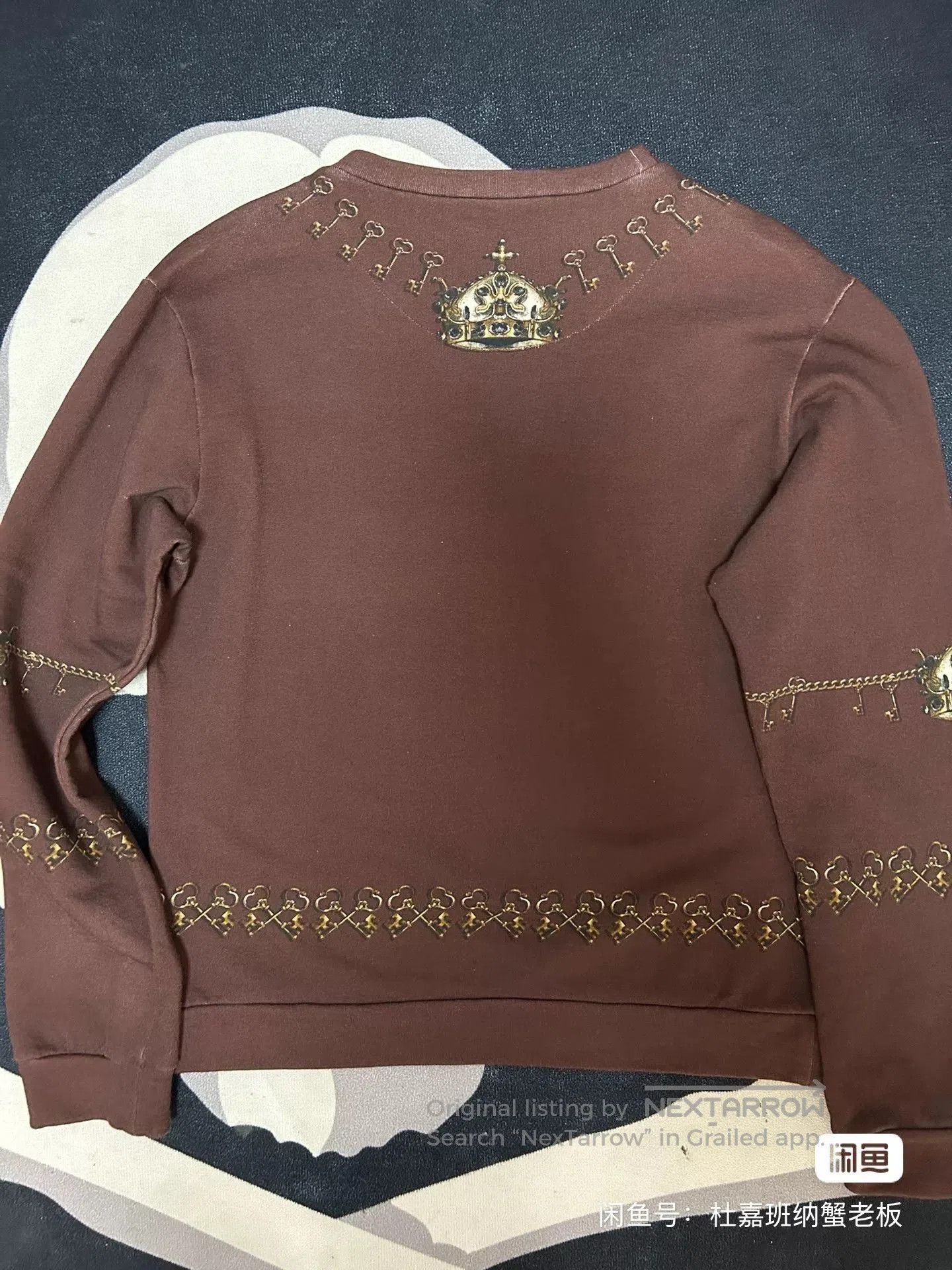 Dolce & Gabbana Dolce & Gabbana Crown Graphic Sweatshirt. Size US S / EU 44-46 / 1 - 5 Thumbnail