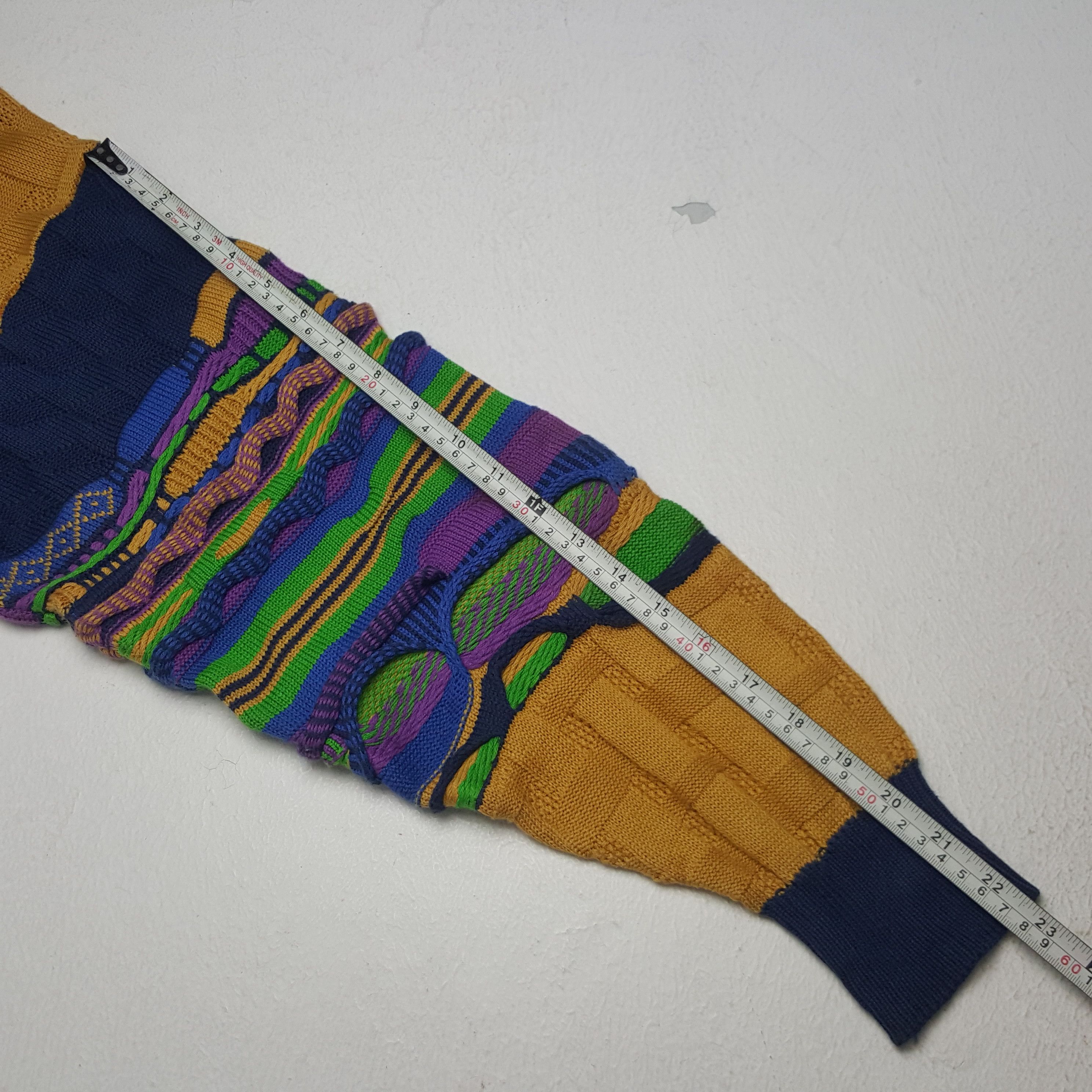 Designer × Vintage Vintage Christian Mode Knitwear Like Coogi Size US S / EU 44-46 / 1 - 6 Thumbnail