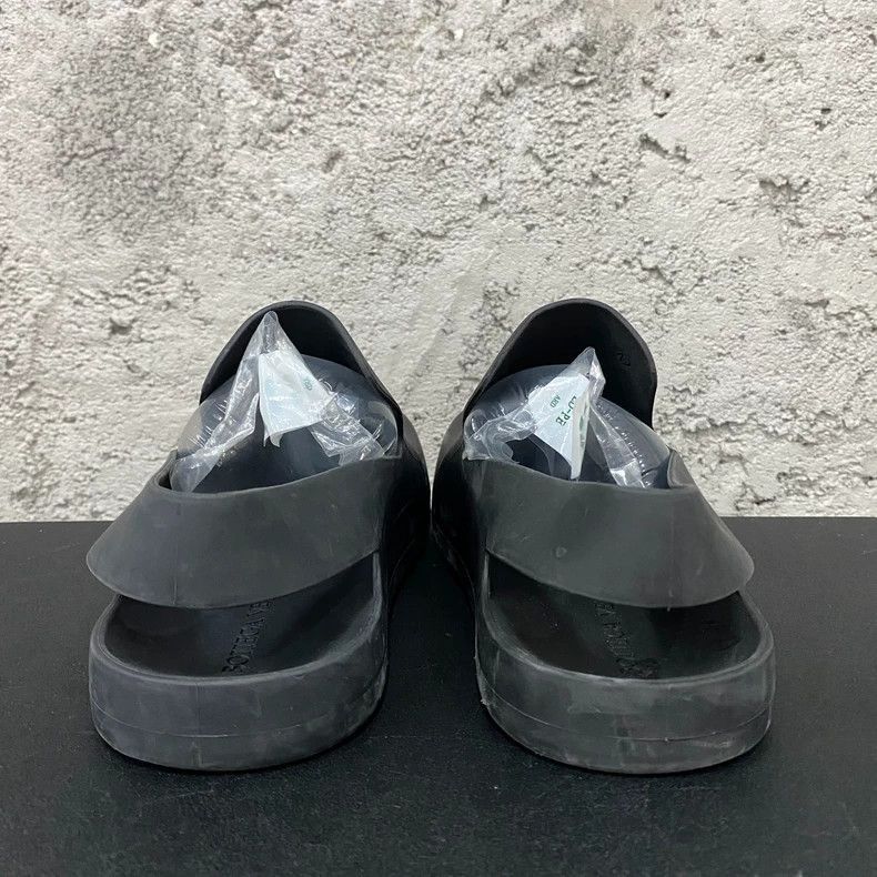 Bottega Veneta bottega veneta grey slip on sandals-2508 Size US 11 / EU 44 - 3 Thumbnail