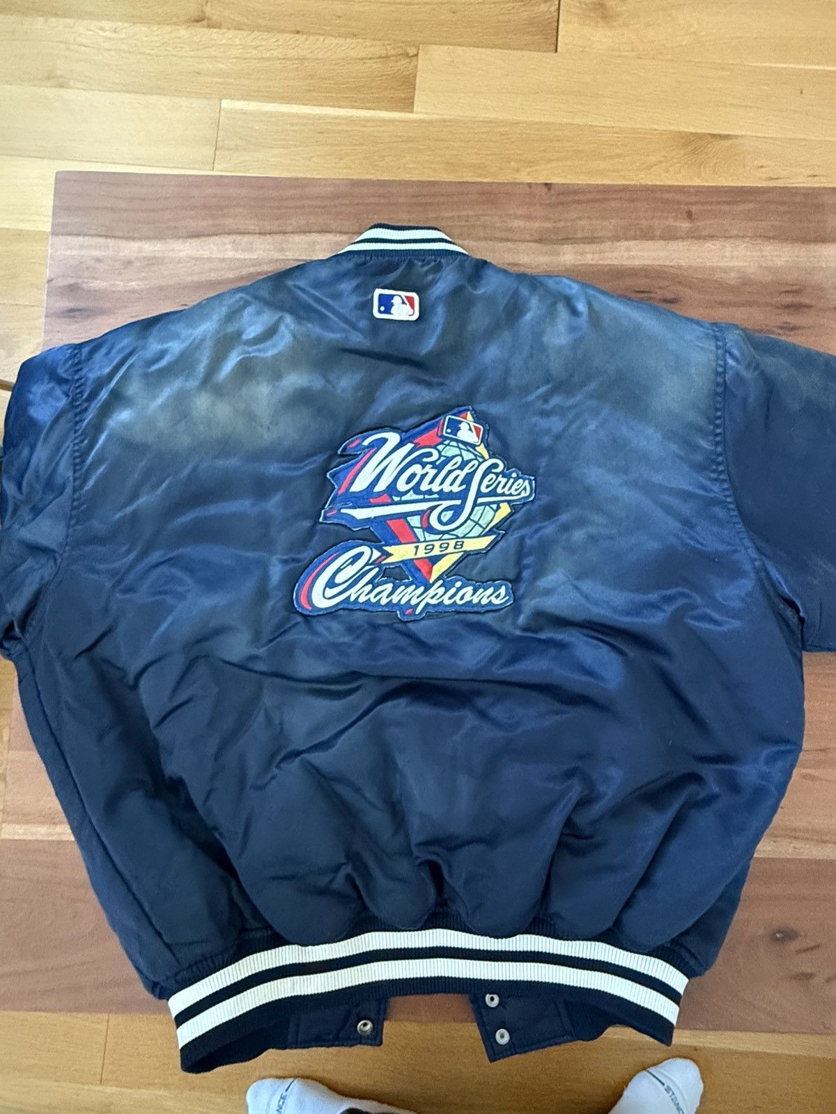 Starter YANKEES STARTER VARSITY JACKET (L) Size US L / EU 52-54 / 3 - 3 Thumbnail