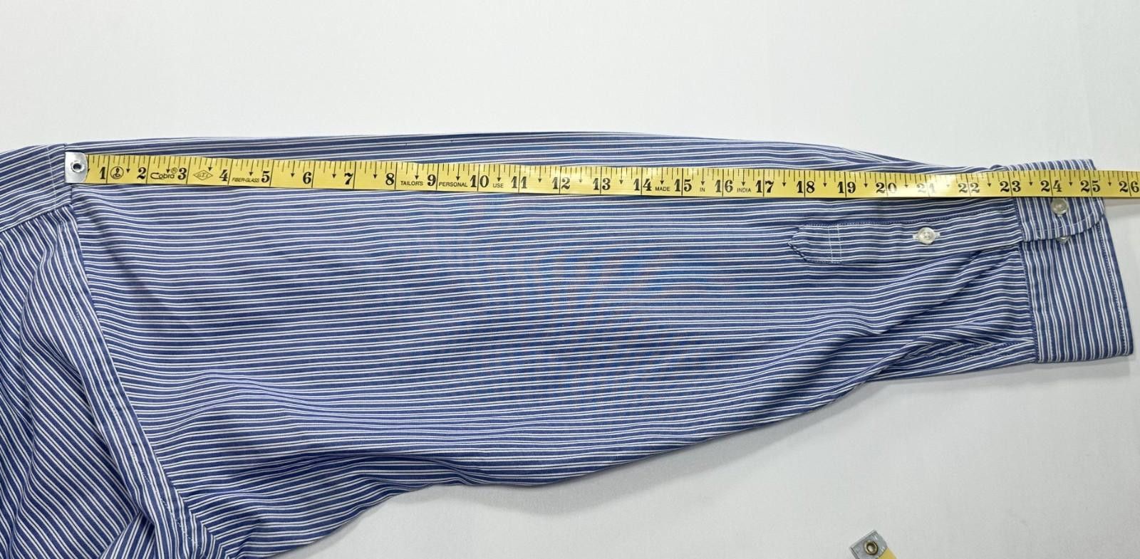 Tommy Hilfiger Tommy Hilfiger 100% Cotton Oxford Button Up Blue Mens XL Size US XL / EU 56 / 4 - 7 Thumbnail
