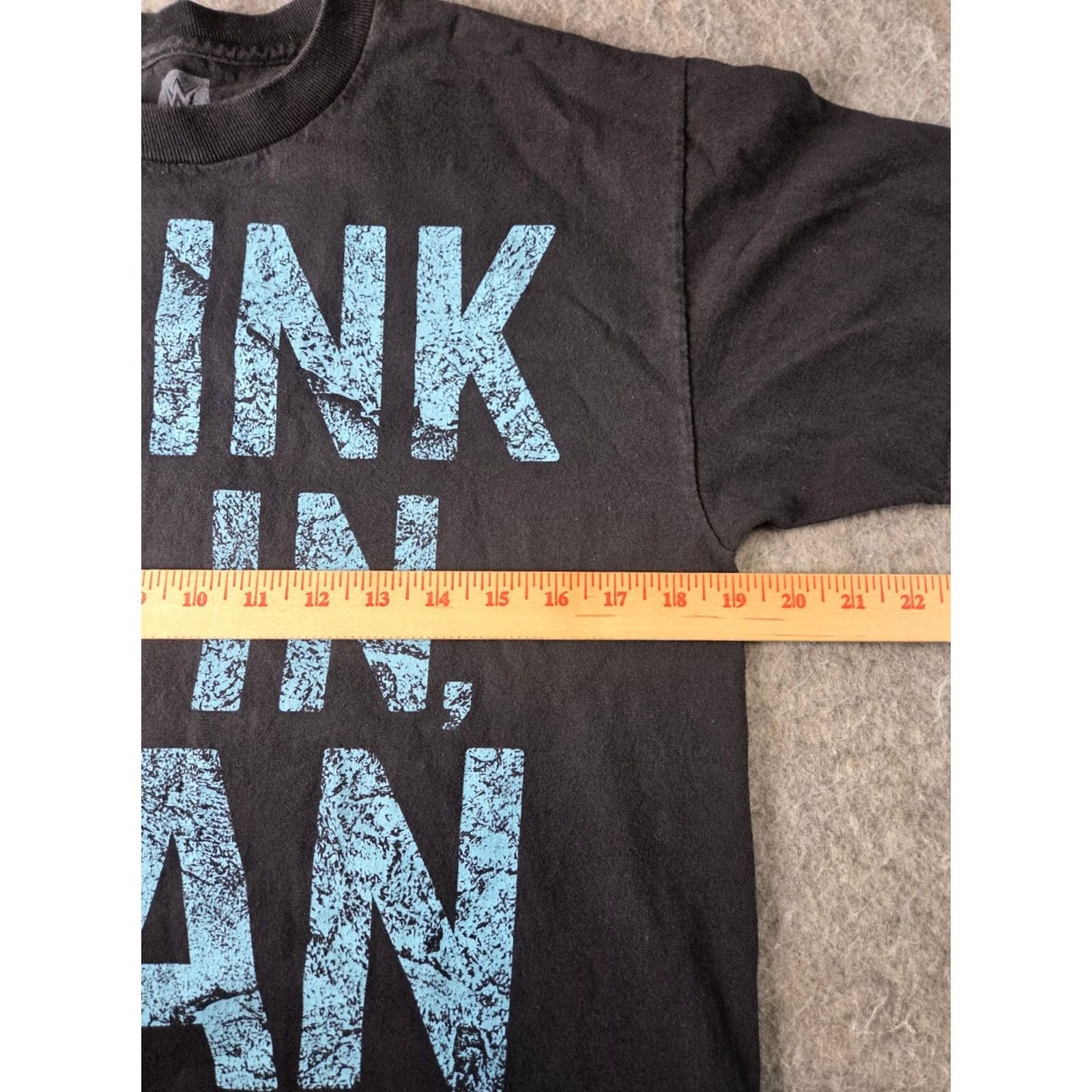 Vintage WWE Chris Jericho Men's M T-Shirt Drink it in Man Black Shirt Size US M / EU 48-50 / 2 - 5 Thumbnail