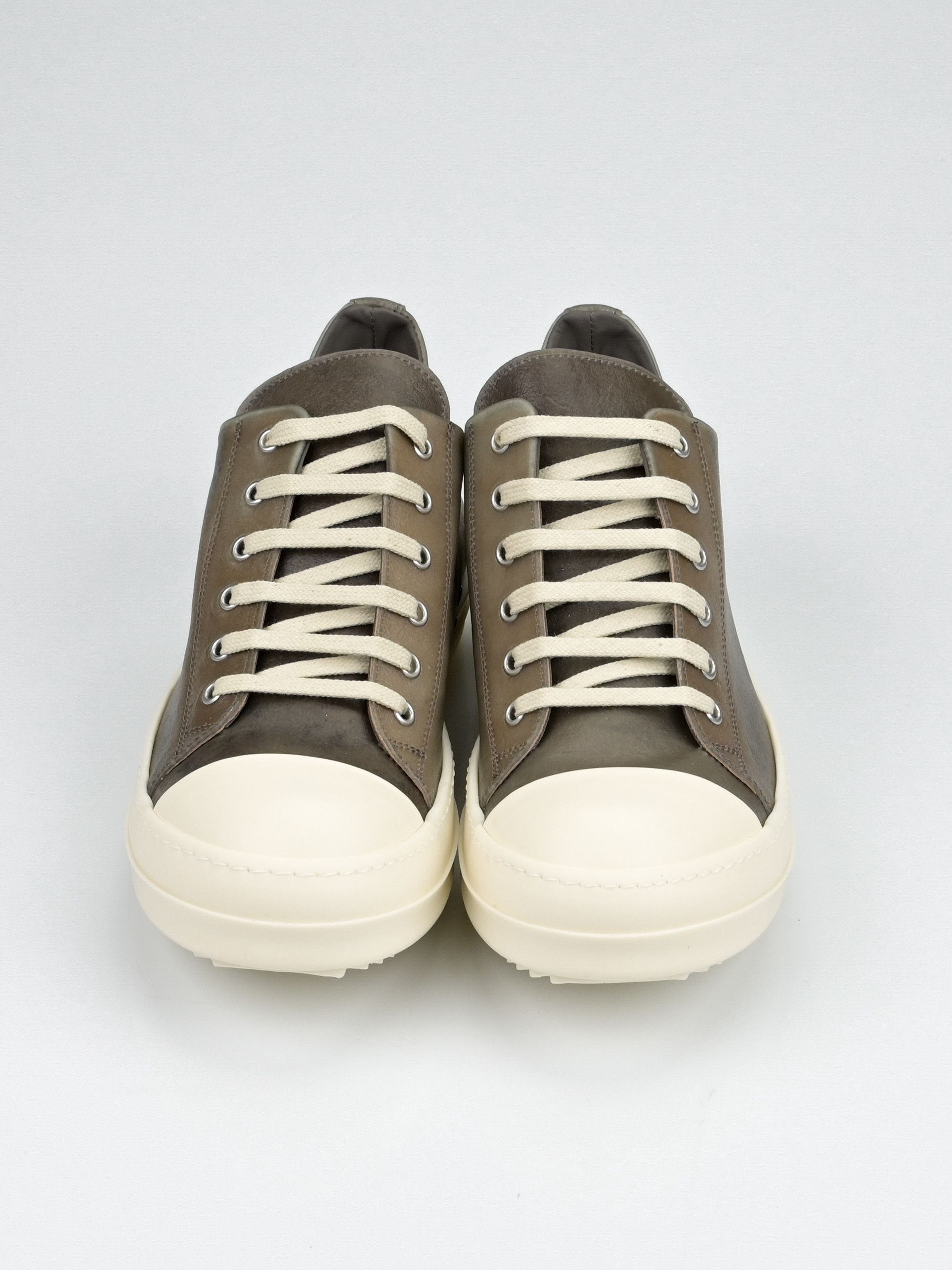 Rick Owens NEW Transparent Leather Low Top Ramones Size US 9 / EU 42 - 2 Thumbnail