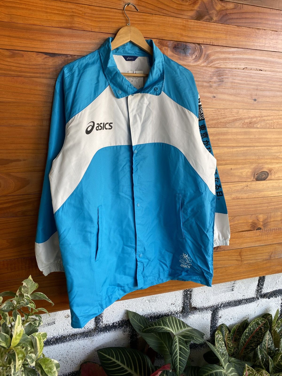 Asics ASICS Water Station Tokyo Marathon Jacket | Vintage Sports Size US M / EU 48-50 / 2 - 5 Thumbnail