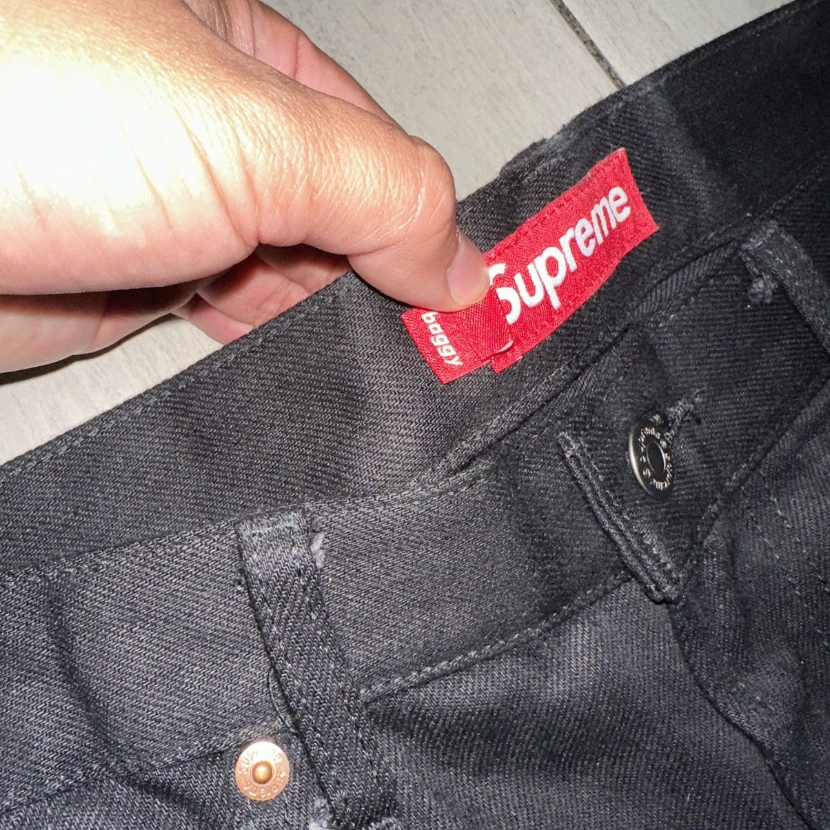 Supreme Supreme Selvedge Baggy Black Denim Size US 34 / EU 50 - 7 Thumbnail