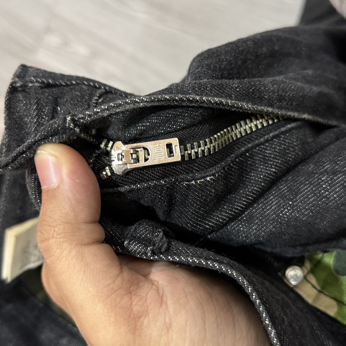 Bape Bape 2008 Type-05 Slim Taper Logo Denim Size US 32 / EU 48 - 9 Thumbnail