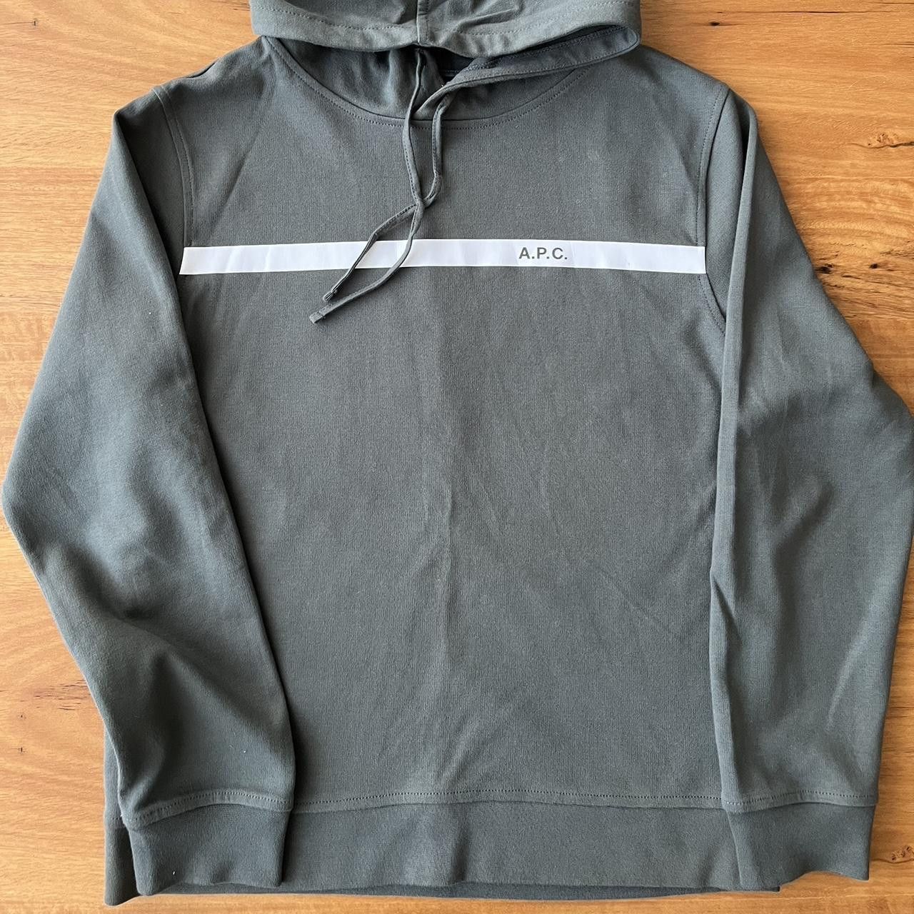 A.P.C. Caserne Hoodie - Khaki Militaire Size US M / EU 48-50 / 2 - 1 Thumbnail