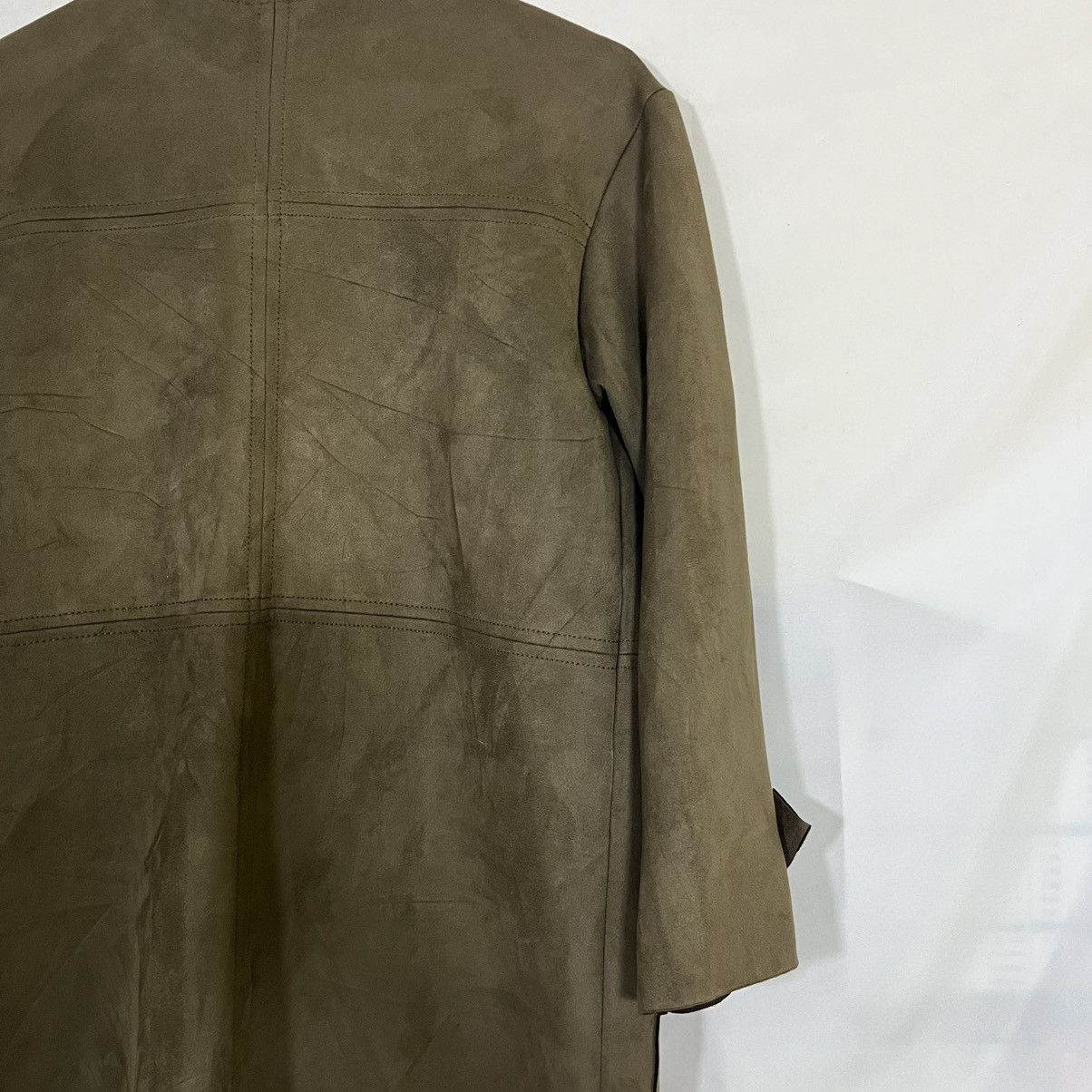 Zara ZARA BUTTON UP SUEDE LONG JACKET Size S / US 4 / IT 40 - 9 Thumbnail