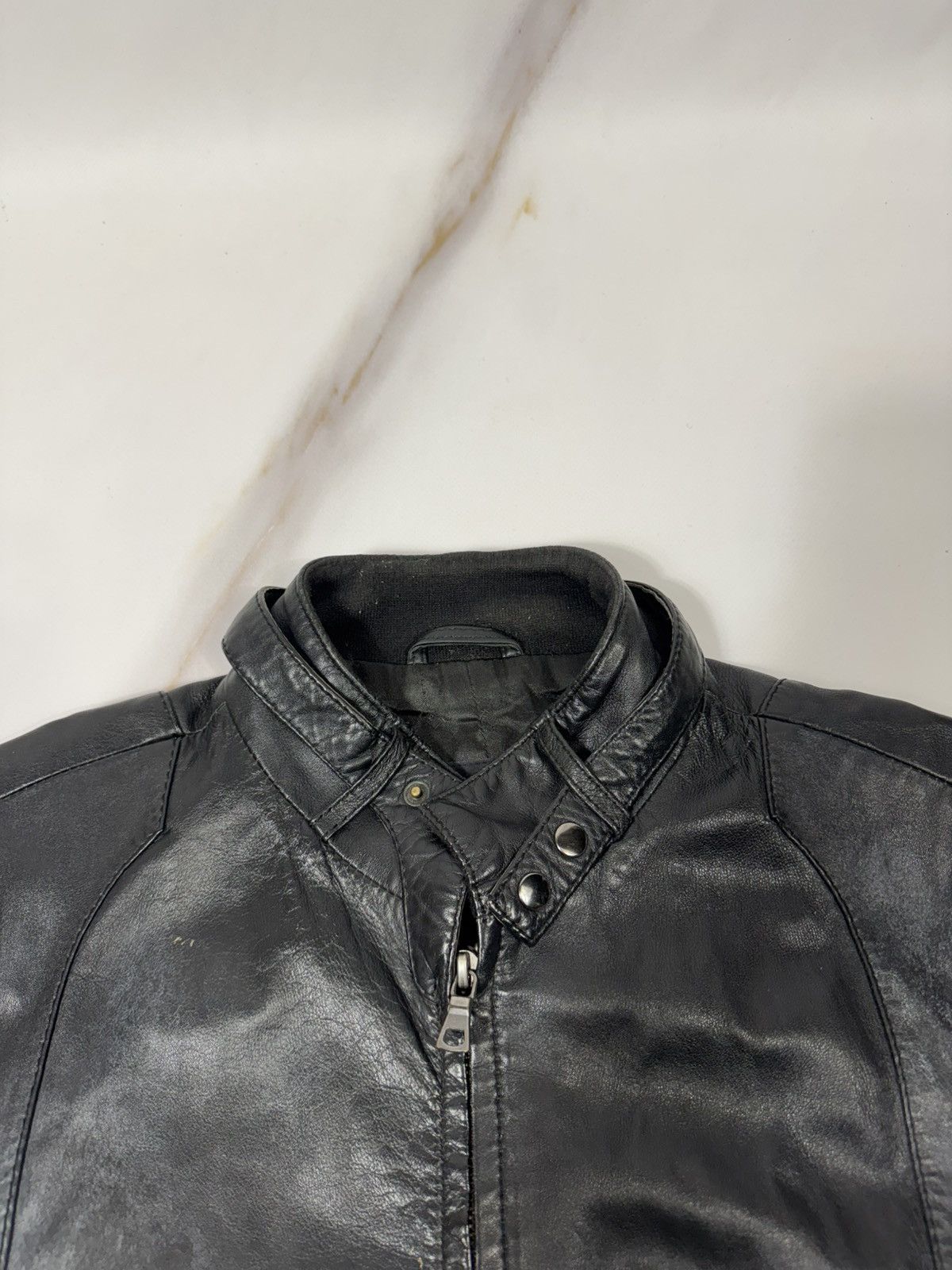 Vintage Vintage Paul Kehl Leather Motorcycle Biker Jacket Size US M / EU 48-50 / 2 - 10 Thumbnail