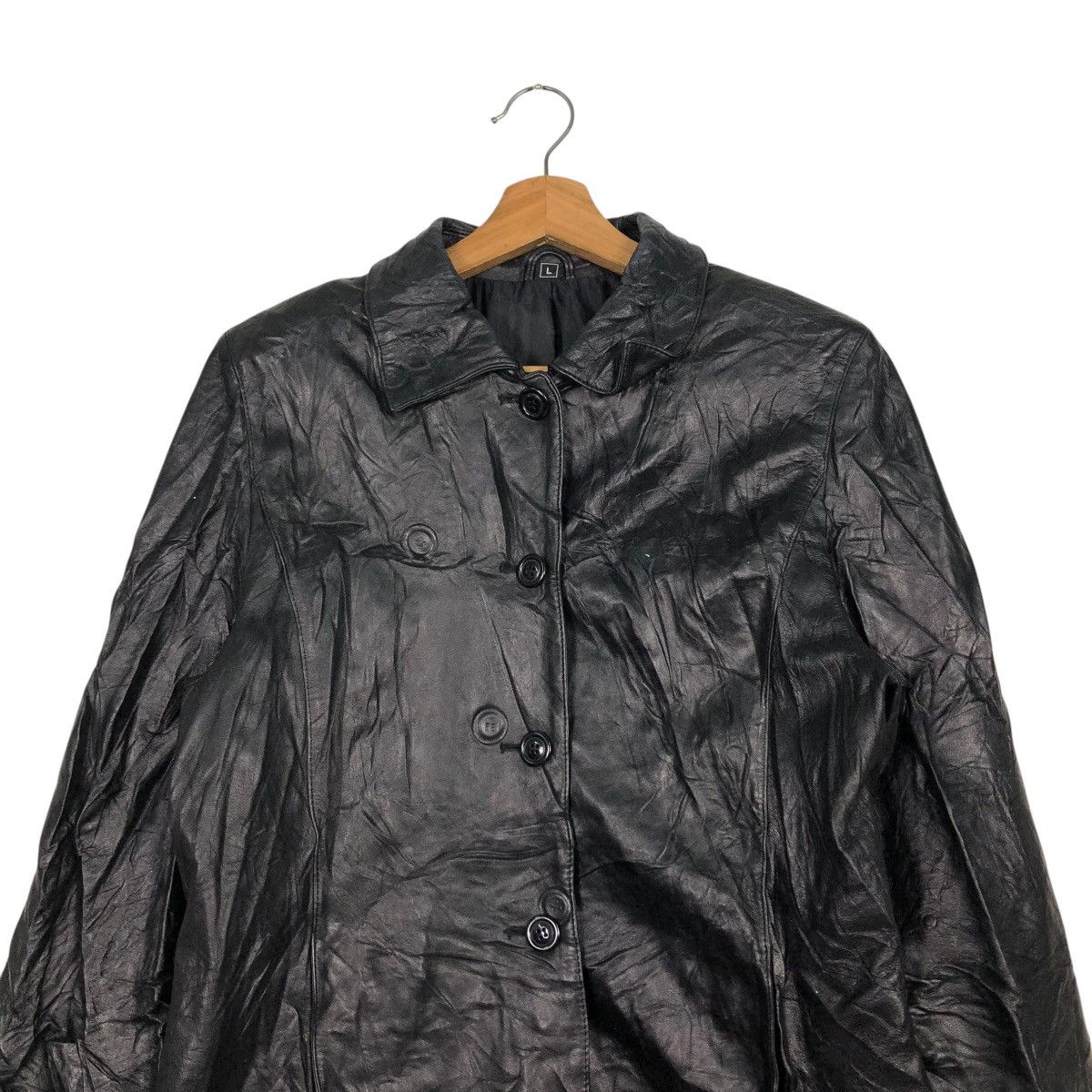 Japanese Brand 🔥VINTAGE LEATHER JACKET BIKER JUBIEN TOKYO FUR ISSEY MIYAKE Size US L / EU 52-54 / 3 - 5 Thumbnail