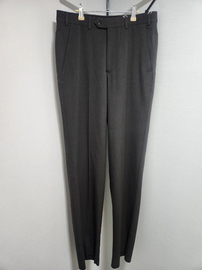 Armani Collezioni Armani collezioni wool Charcoal 슬렉스 Size US 30 / EU 46 - 3 Thumbnail