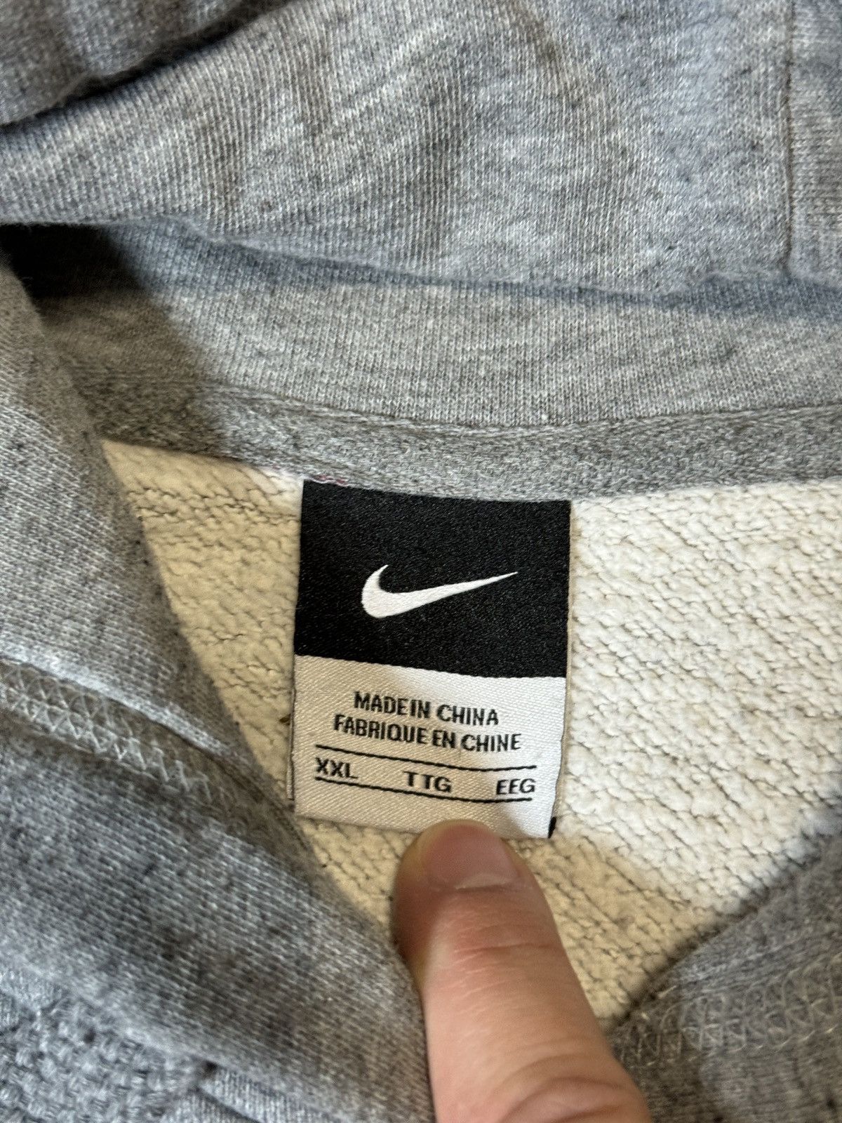 Nike Nike Ohio State Center Check Swoosh Scott Pullover Hoodie Size US XXL / EU 58 / 5 - 3 Thumbnail