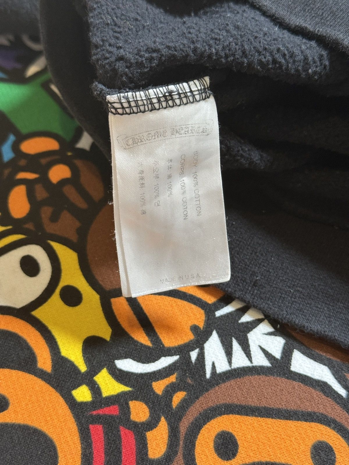 Chrome Hearts Chrome Hearts Black Vertical Script Pullover Hoodie Size US M / EU 48-50 / 2 - 8 Thumbnail