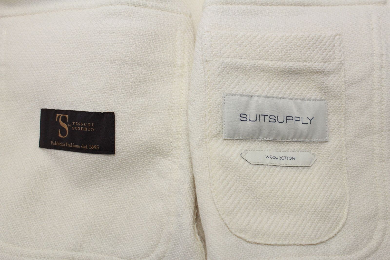 Suitsupply SUITSUPPLY William Jacket Men's UK 38 Wool Cotton Button Size US M / EU 48-50 / 2 - 7 Thumbnail