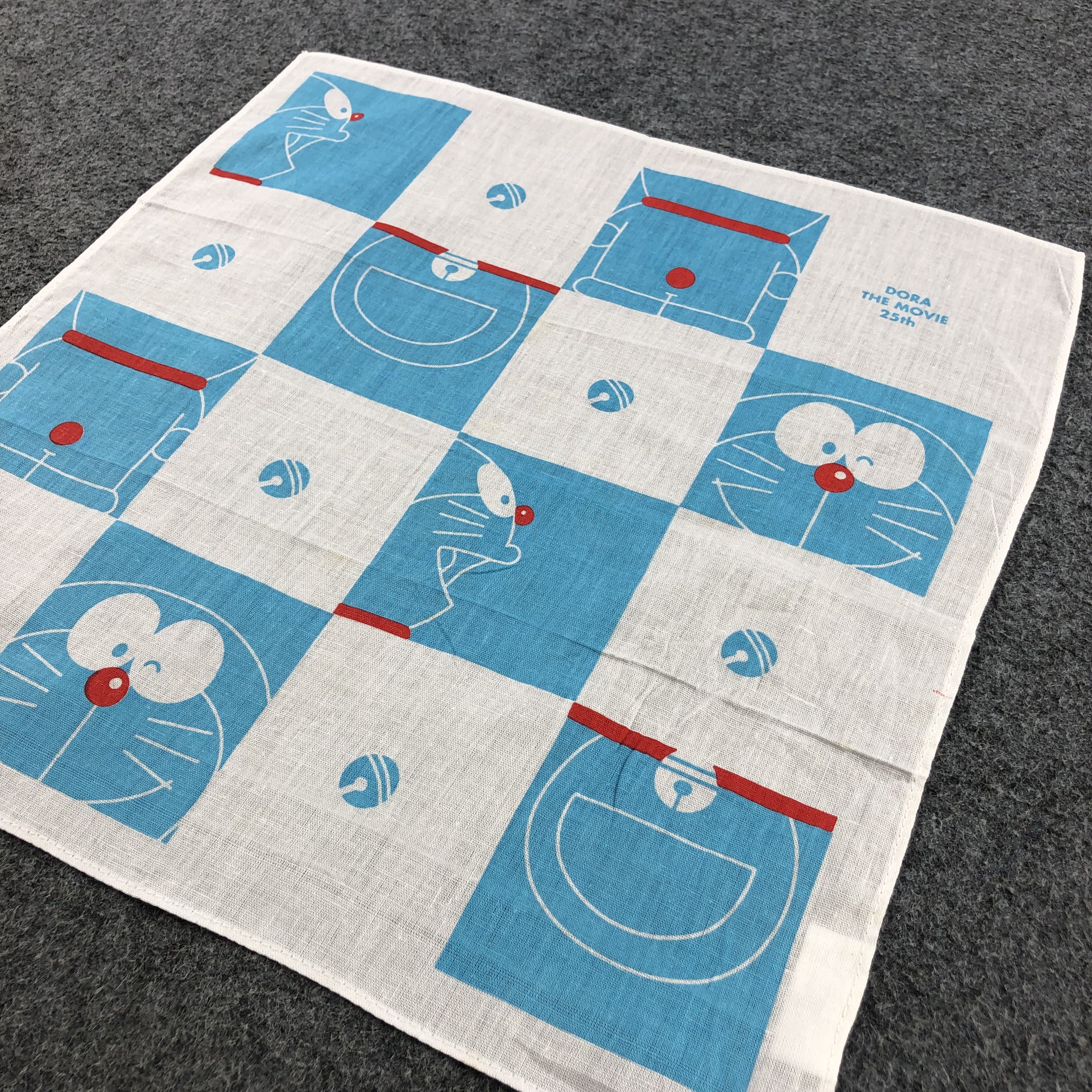 Anime × Japanese Brand × Vintage Doraemon The Movie 25th Handkerchief Neckerchief Bandana X31 Size ONE SIZE - 4 Thumbnail