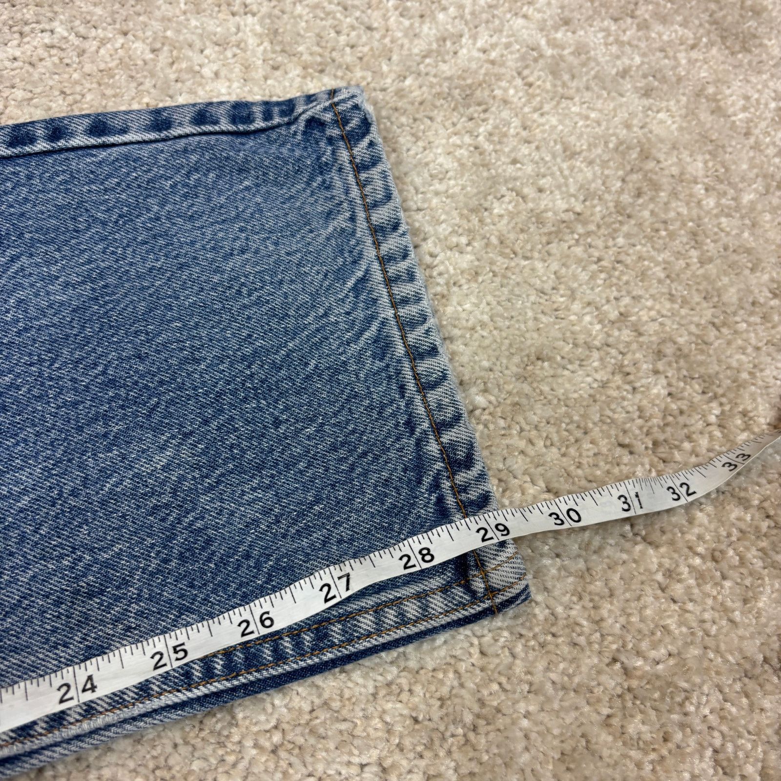 Levi's × Vintage Vintage 90s Levi's 505 Regular Fit Straight Leg Jeans 36x30 Size US 36 / EU 52 - 11 Thumbnail