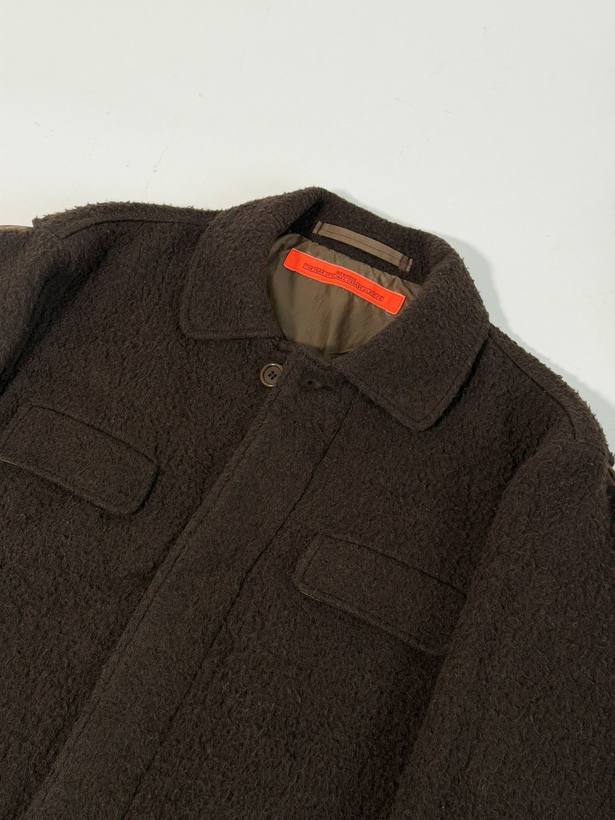 CABANE de ZUCCa CABANE de ZUCCa Brushed Wool Coat Size US M / EU 48-50 / 2 - 2 Thumbnail