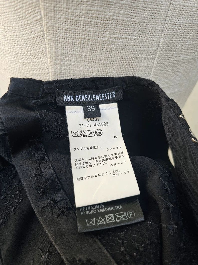 Ann Demeulemeester Ann Demeulemeester Lady's waistcoat inside Size S / US 4 / IT 40 - 7 Thumbnail