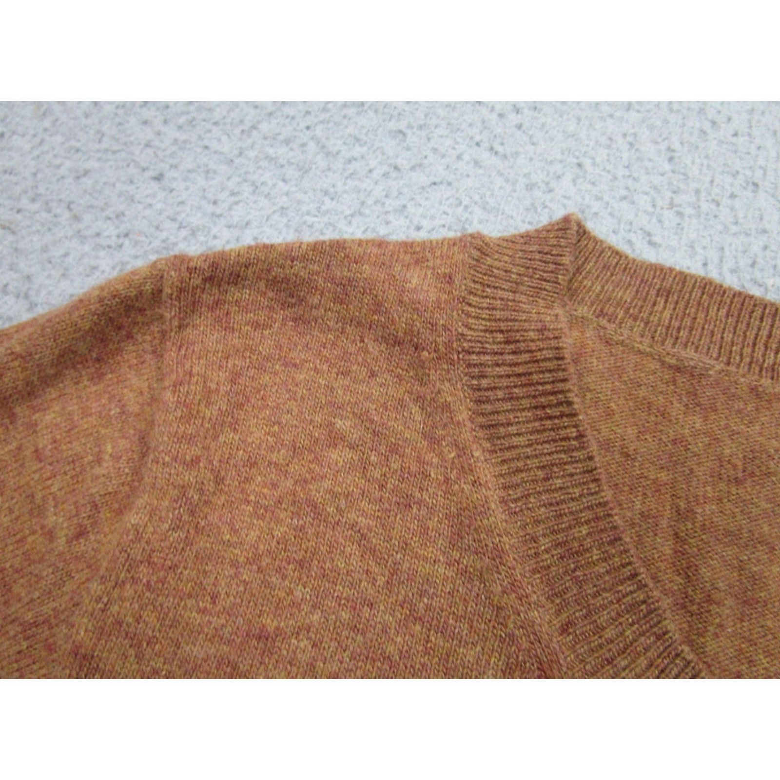 J.Crew J.Crew Teddie Sweater Womens XS Brown Wool Blend Pullover Knit Crew Neck Long Sleeve Solid All Seasons Size XS / US 0-2 / IT 36-38 - 3 Thumbnail