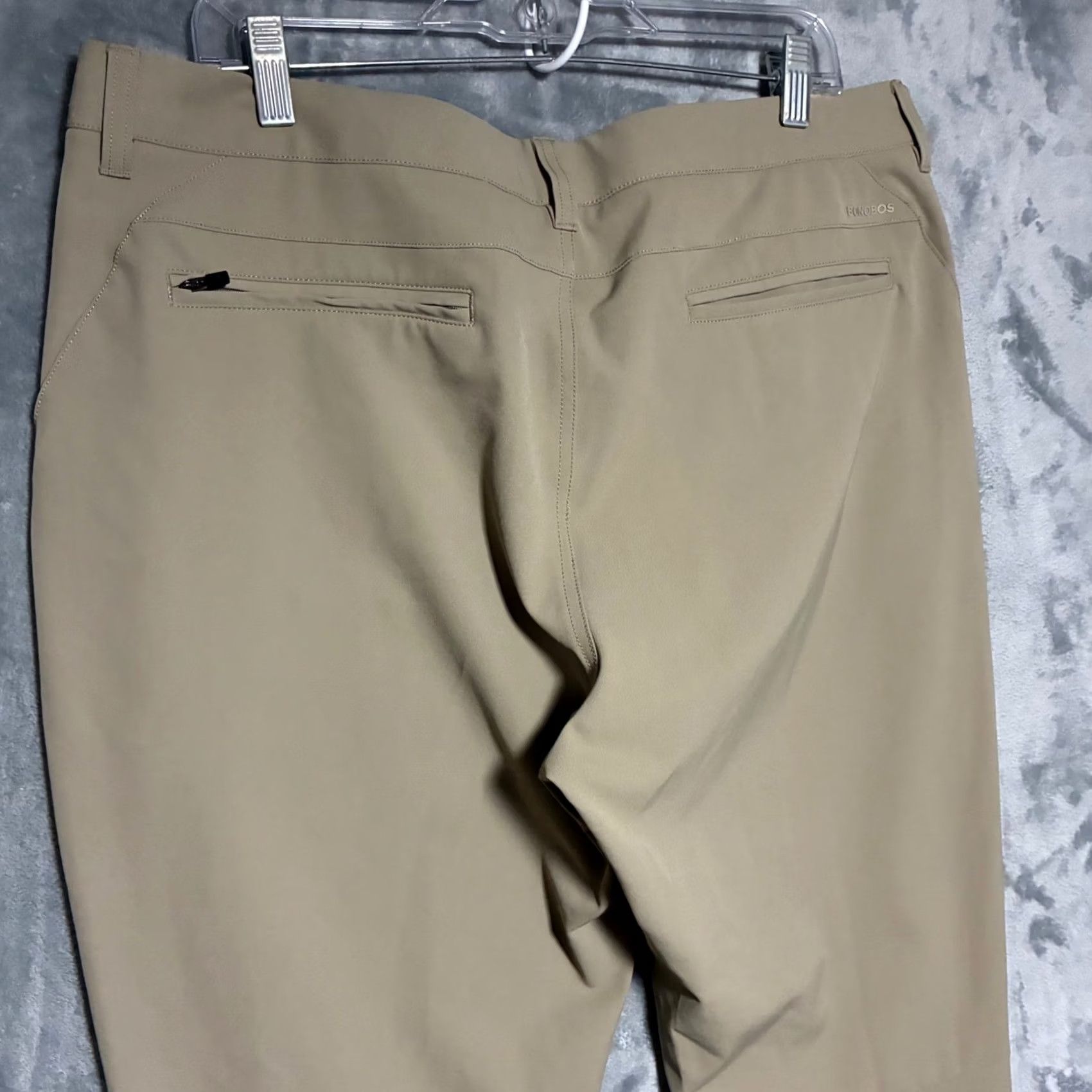 Bonobos EUC Bonobos Golf Mens Athletic Fit Performance Pants Khaki Tan 38x30 Size US 38 / EU 54 - 4 Thumbnail